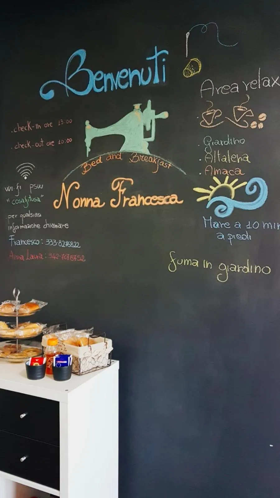 Area and facilities in Nonna Francesca