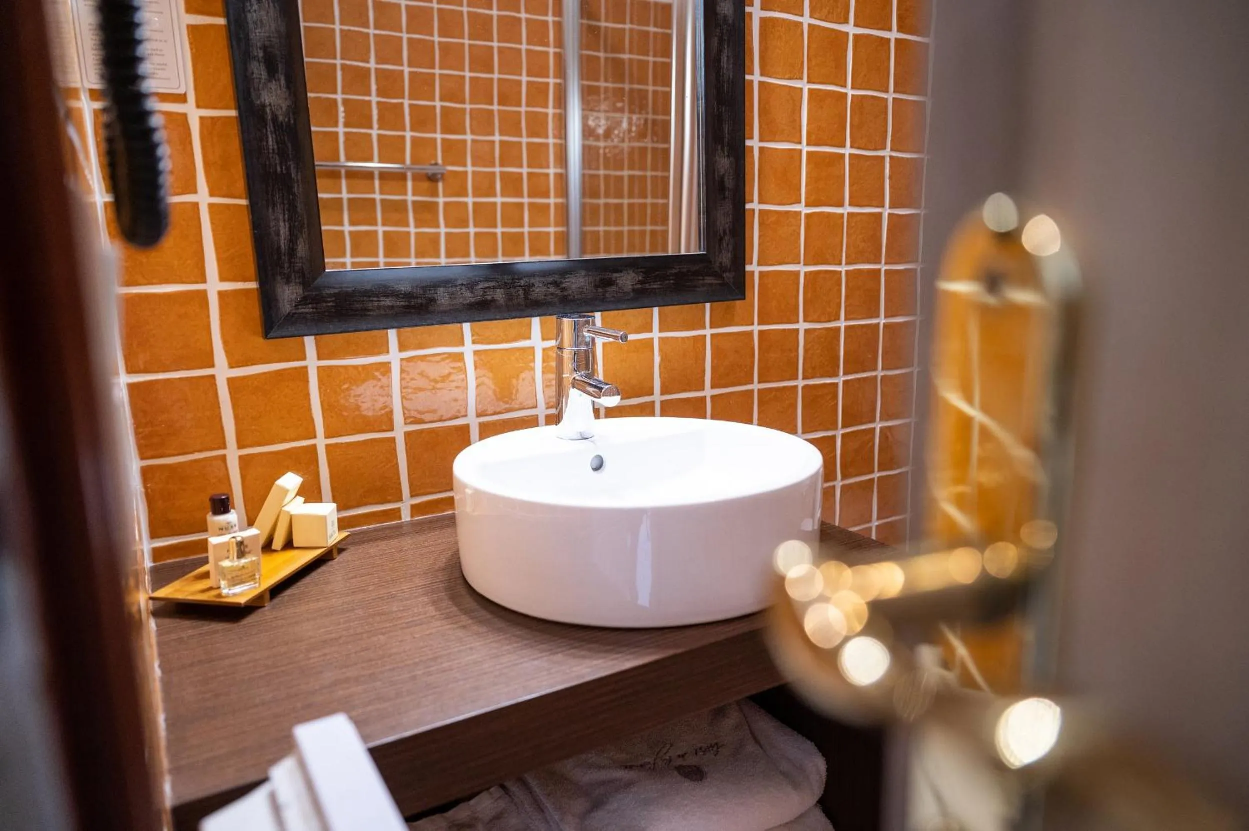 Bathroom in Hôtel de La Fossette