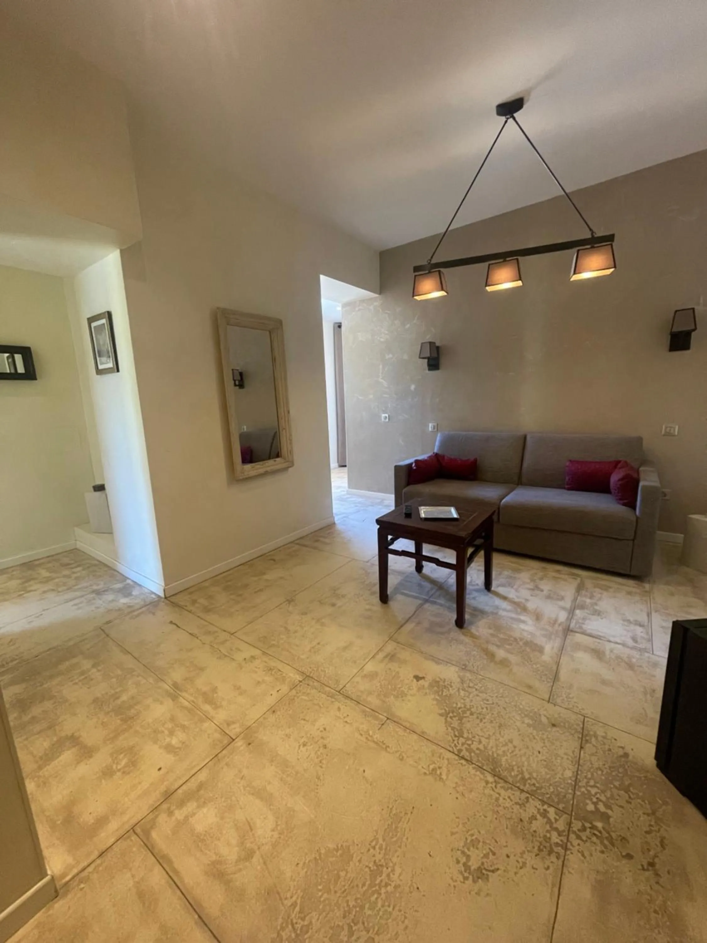 Seating area in Hôtel de La Fossette