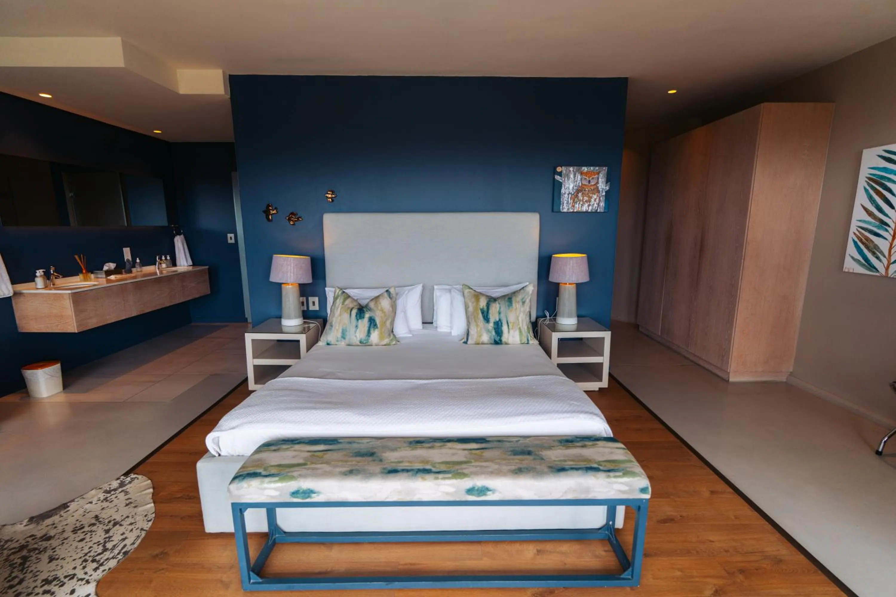 Bed in Sky Villa Boutique Hotel