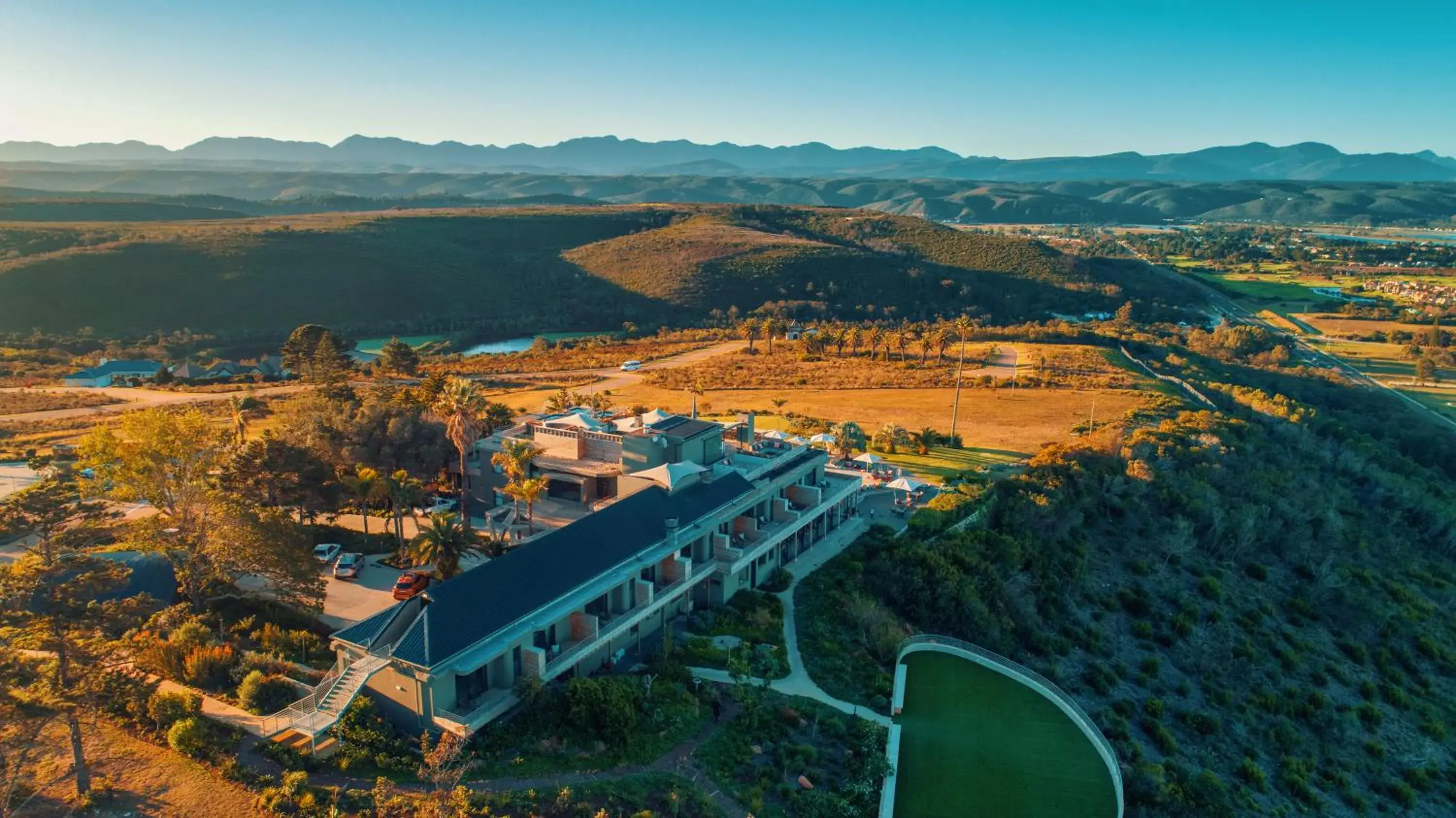 Bird's eye view in Sky Villa Boutique Hotel Bird's eye view in Sky Villa Boutique Hotel