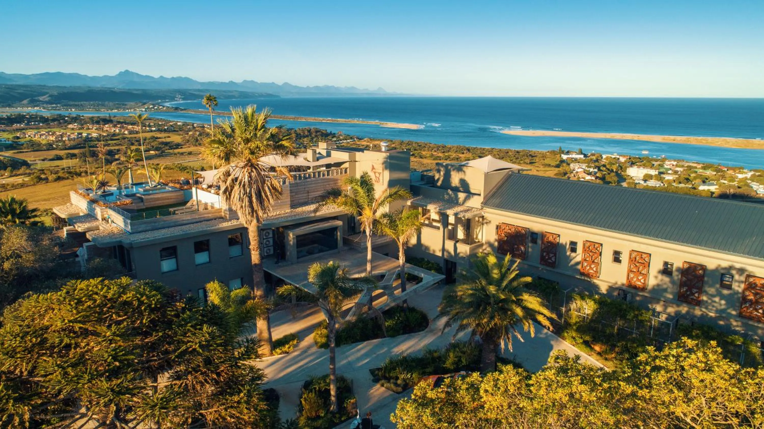 Facade/entrance in Sky Villa Boutique Hotel