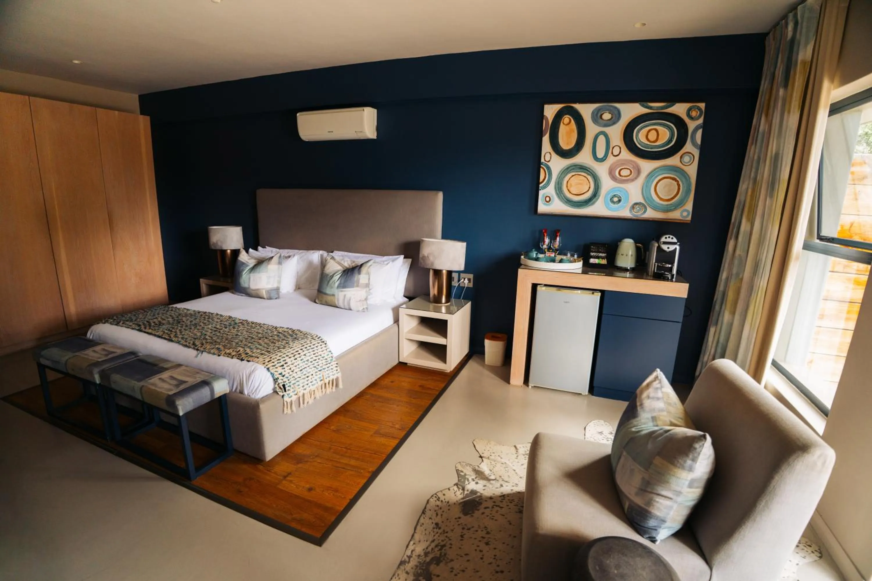 Bed in Sky Villa Boutique Hotel