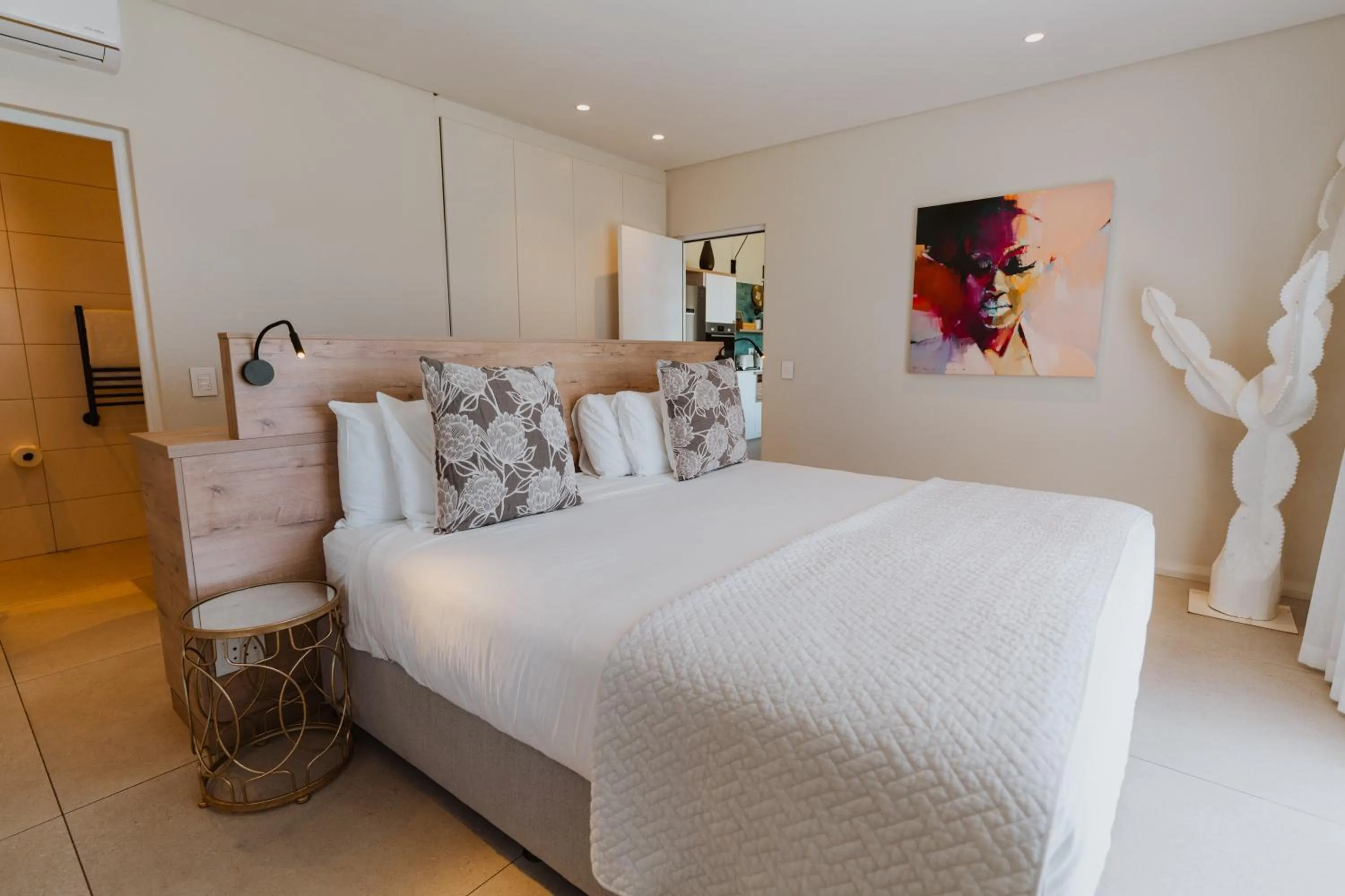 Bed in Sky Villa Boutique Hotel