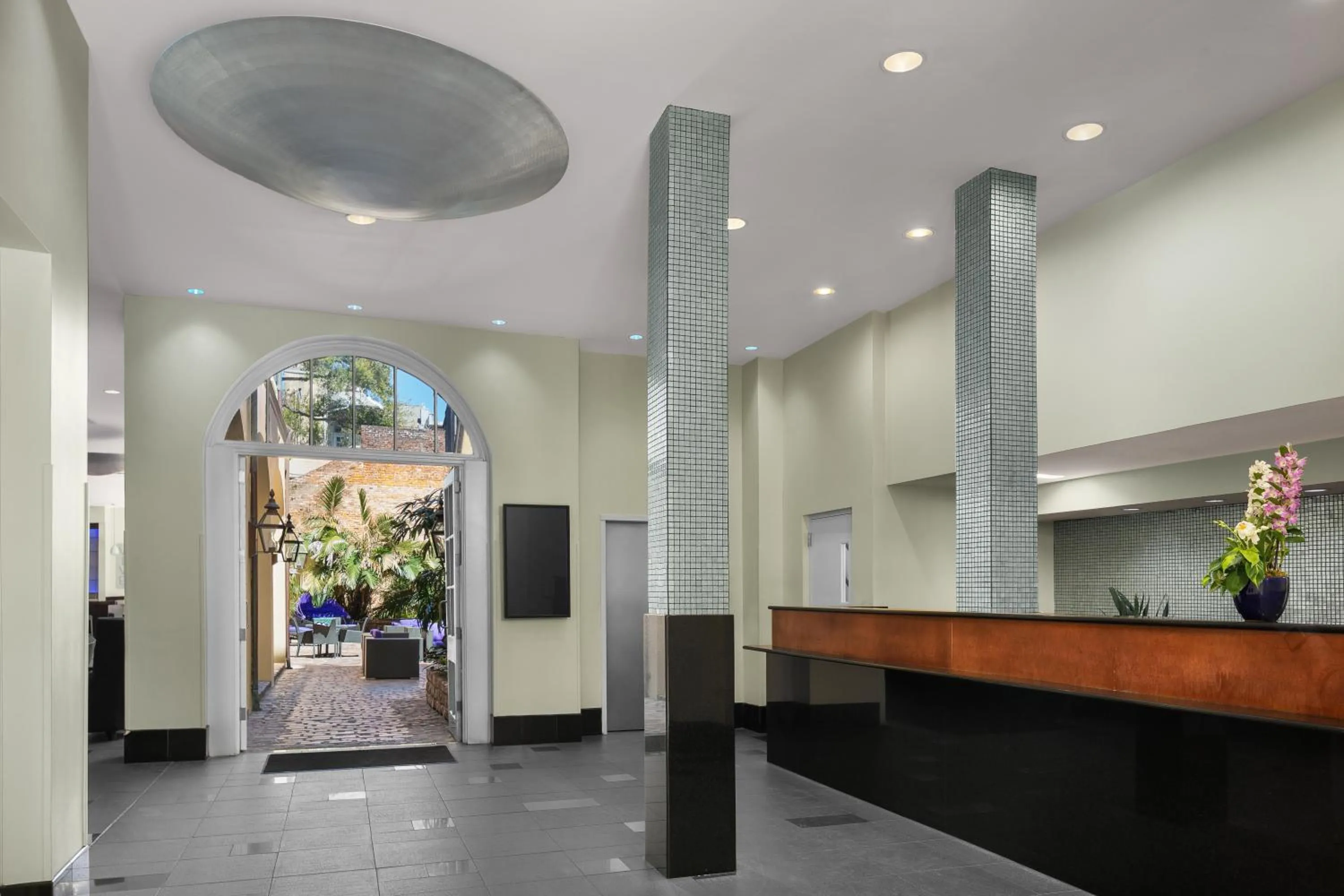 Lobby or reception in Hotel Le Marais