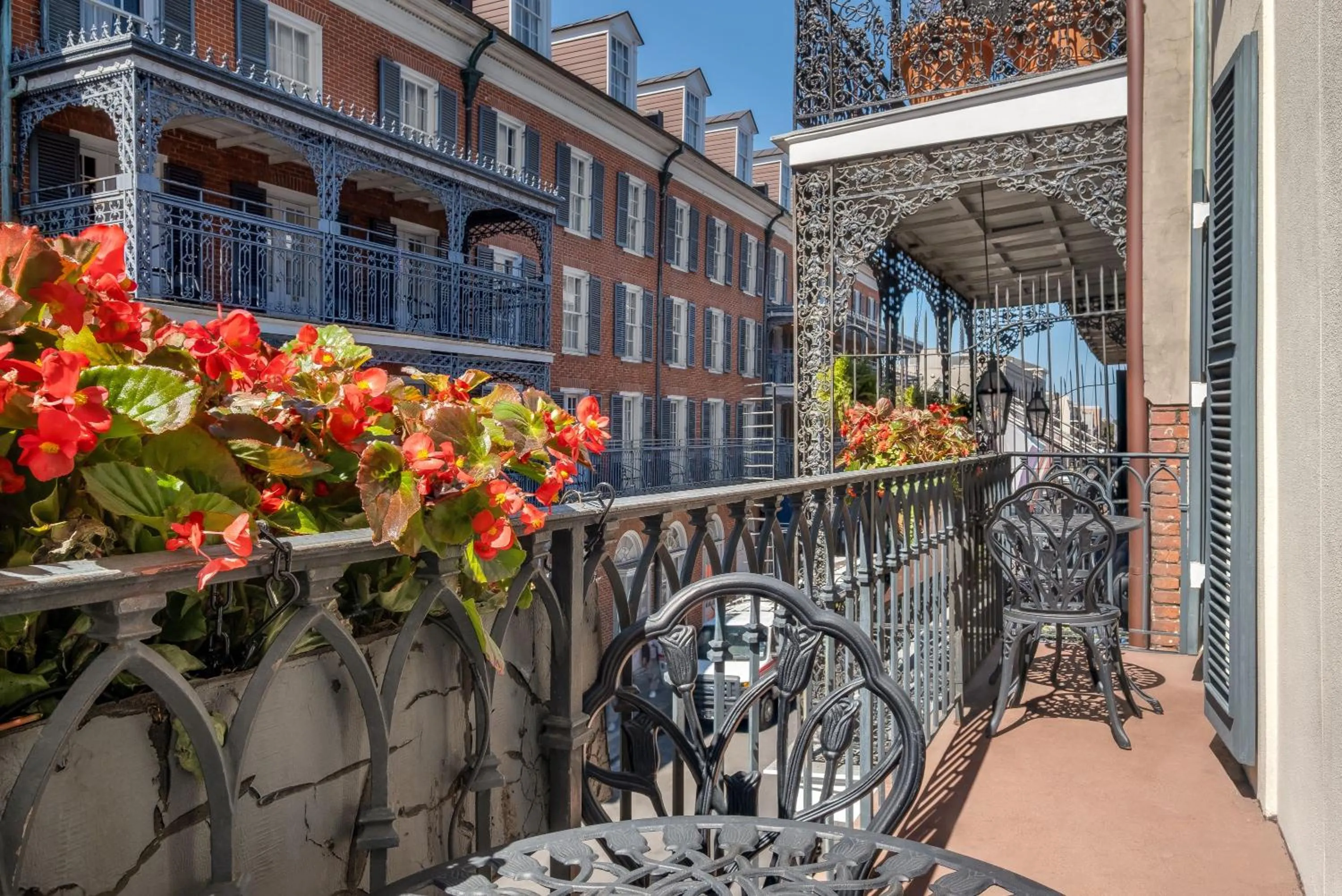Balcony/Terrace in Hotel Le Marais