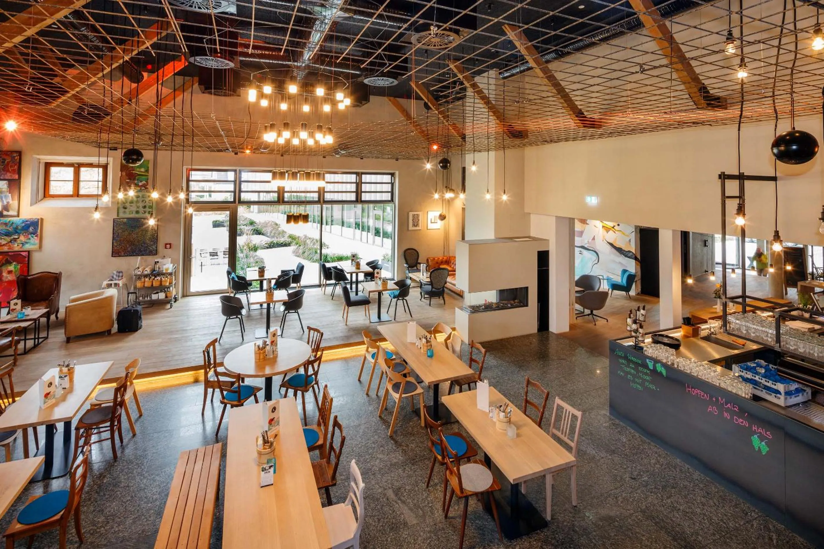 Restaurant/places to eat in Klingenstein AKZENT Hotel Wirtshaus Brauerei