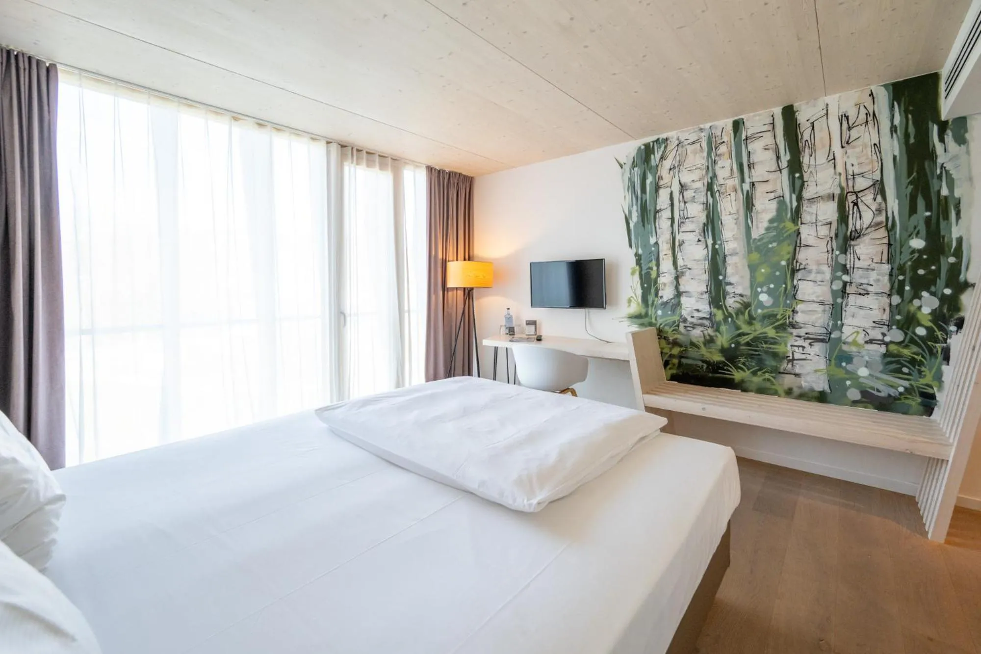 Bed in Klingenstein AKZENT Hotel Wirtshaus Brauerei