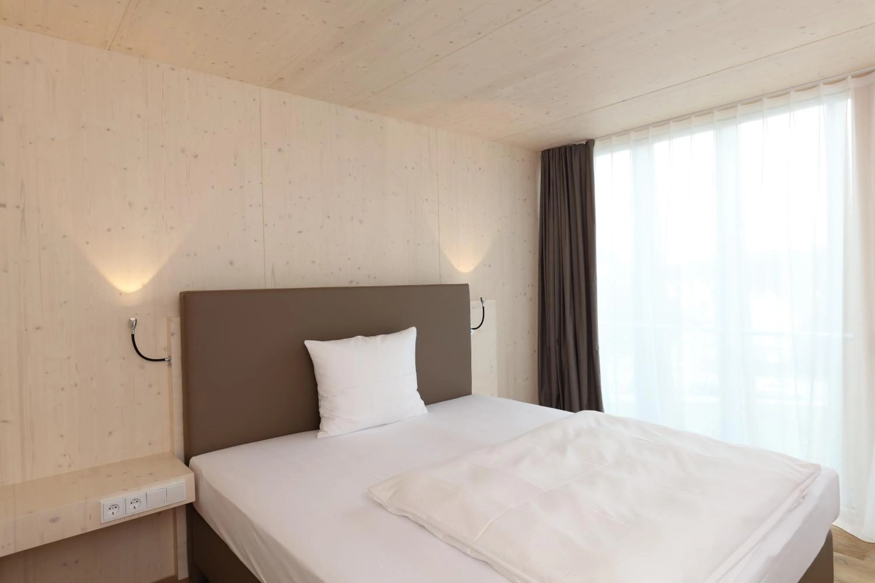 Bed in Klingenstein AKZENT Hotel Wirtshaus Brauerei