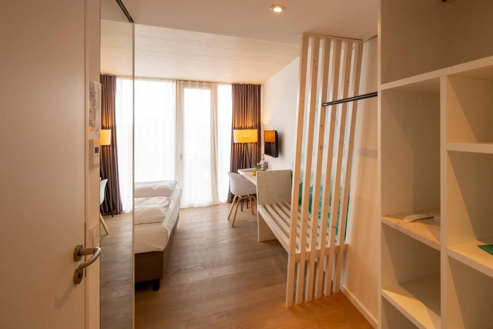 Photo of the whole room, Bed in Klingenstein AKZENT Hotel Wirtshaus Brauerei