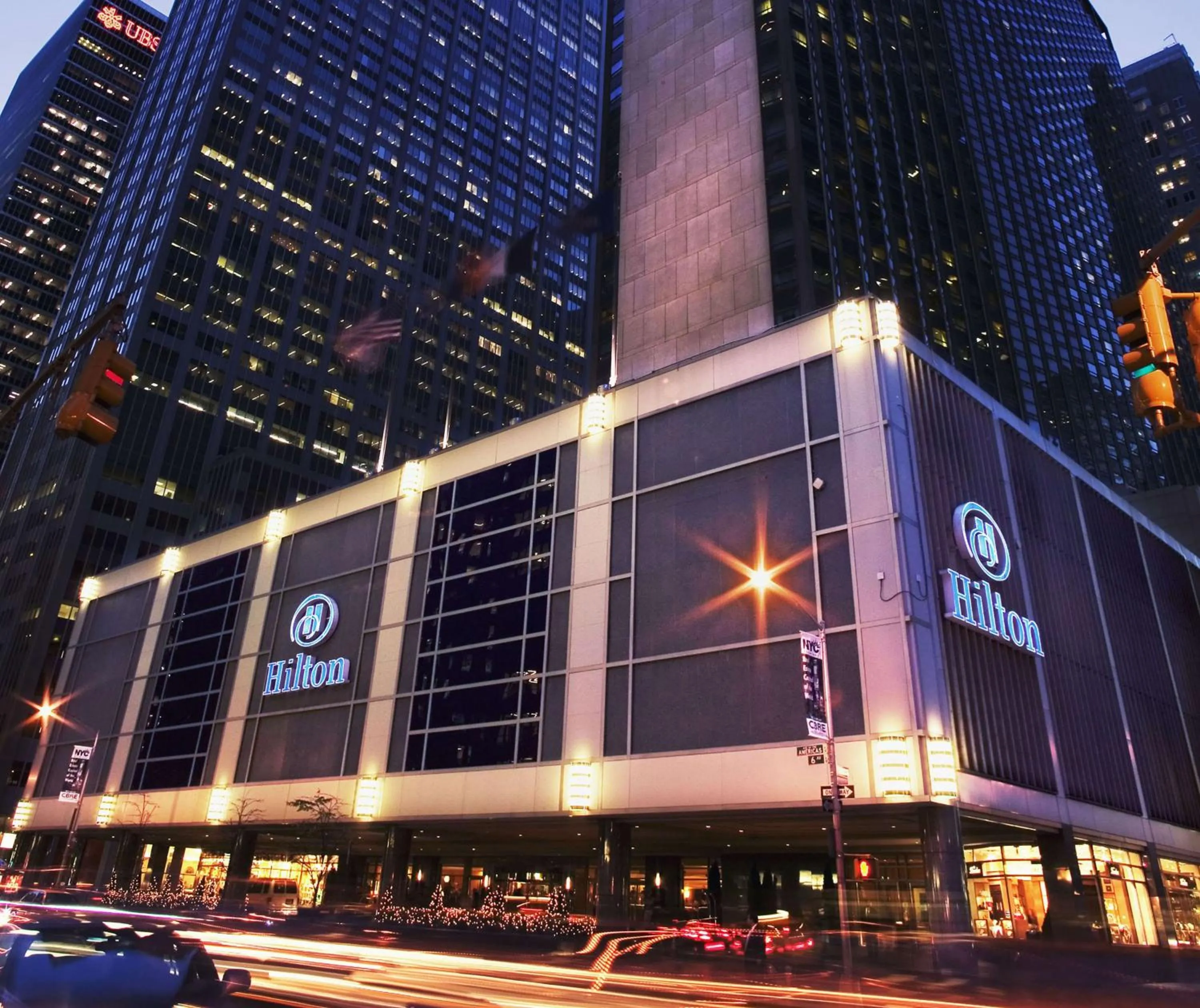 Property building in Hilton Club New York