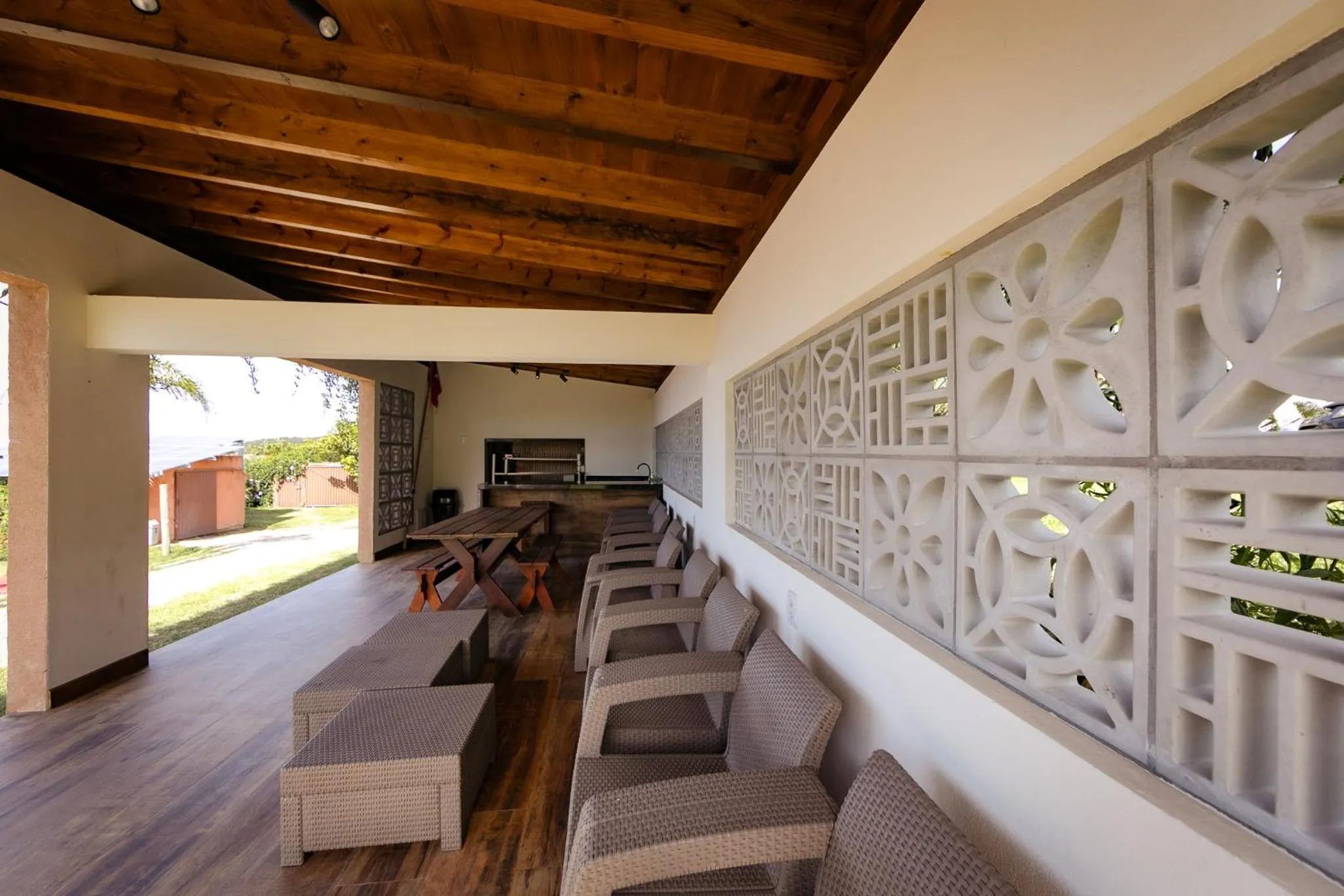 BBQ facilities in Fazenda Verde - Praia do Rosa