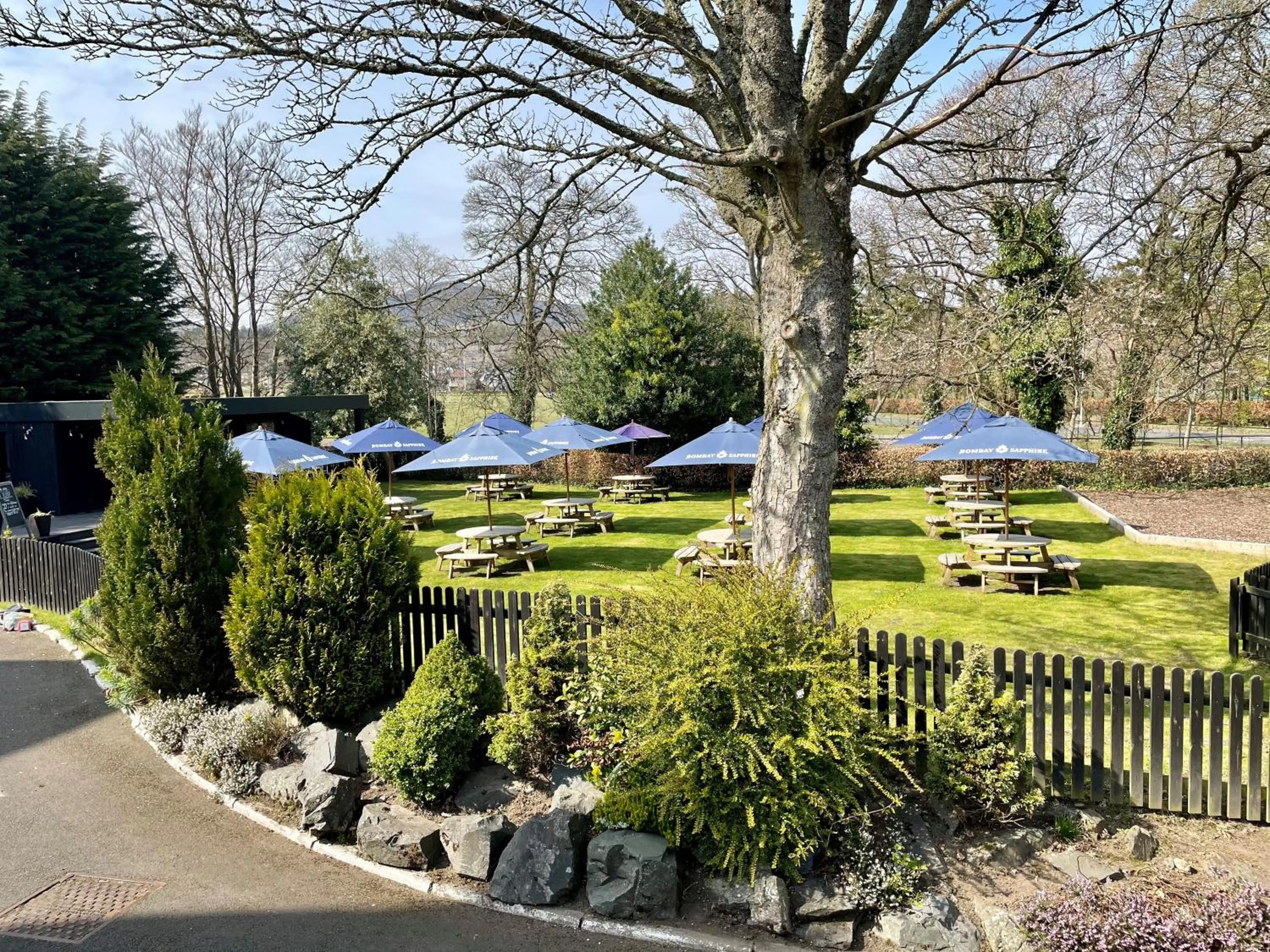 Garden in The Craigie Hotel