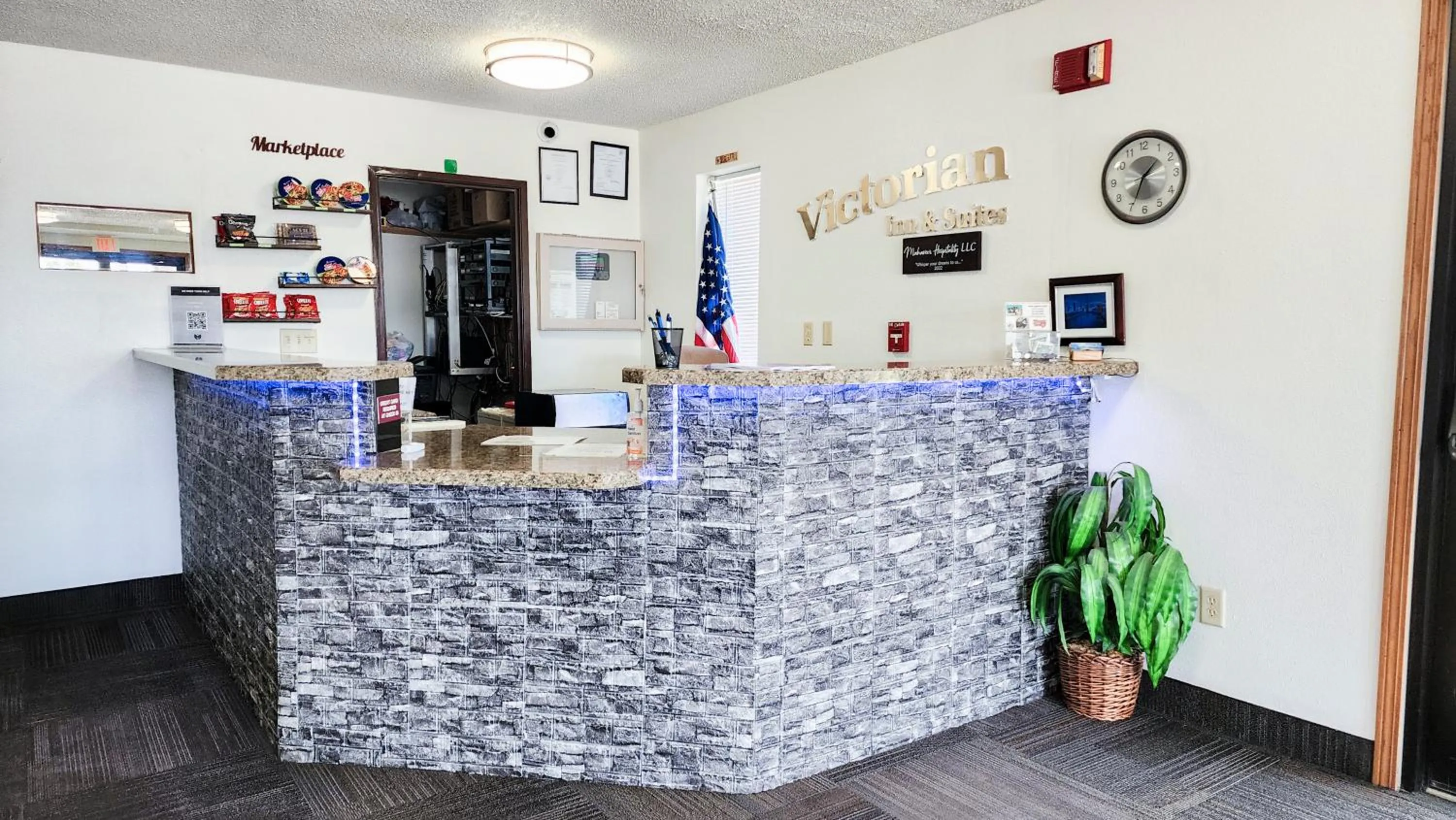 Lobby or reception in Victorian Inn & Suites-York