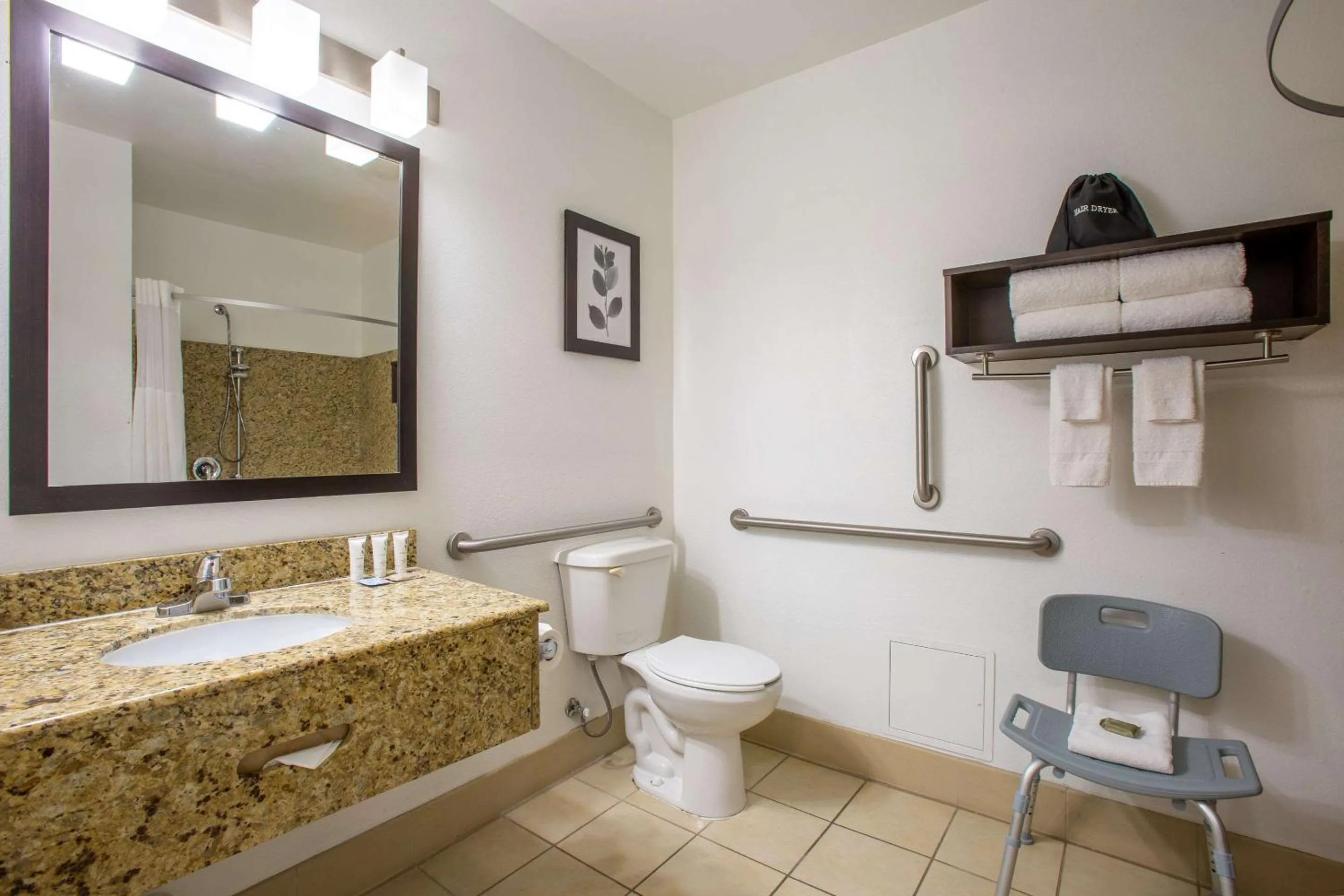 Bathroom in Country Inn & Suites by Radisson, Tucson City Center AZ