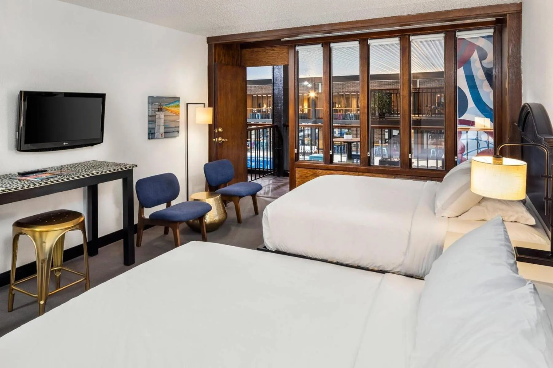 Bedroom, Bed in The Highlander Hotel, Ascend Hotel Collection