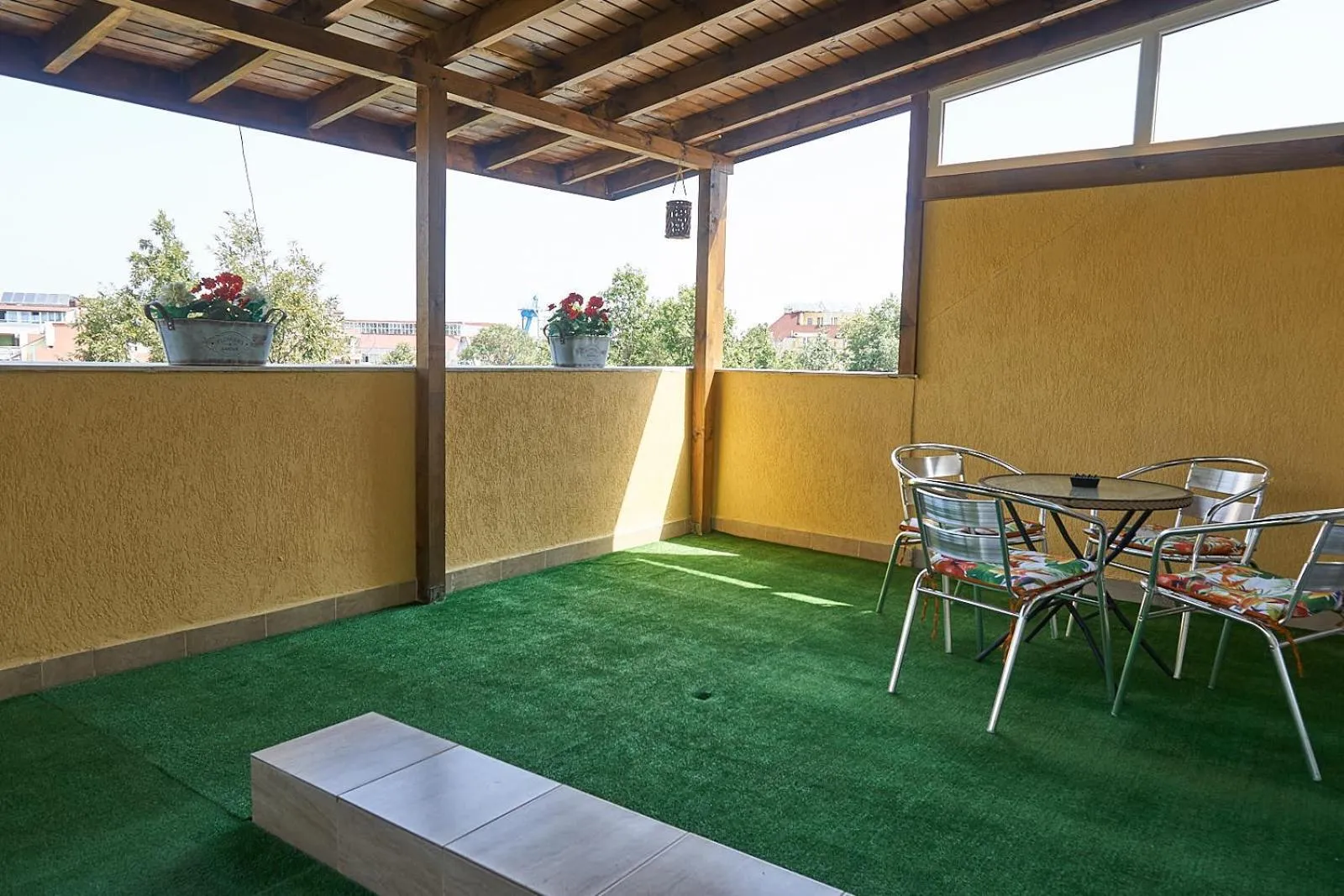 Balcony/Terrace in Hotel Sea Star Приморско