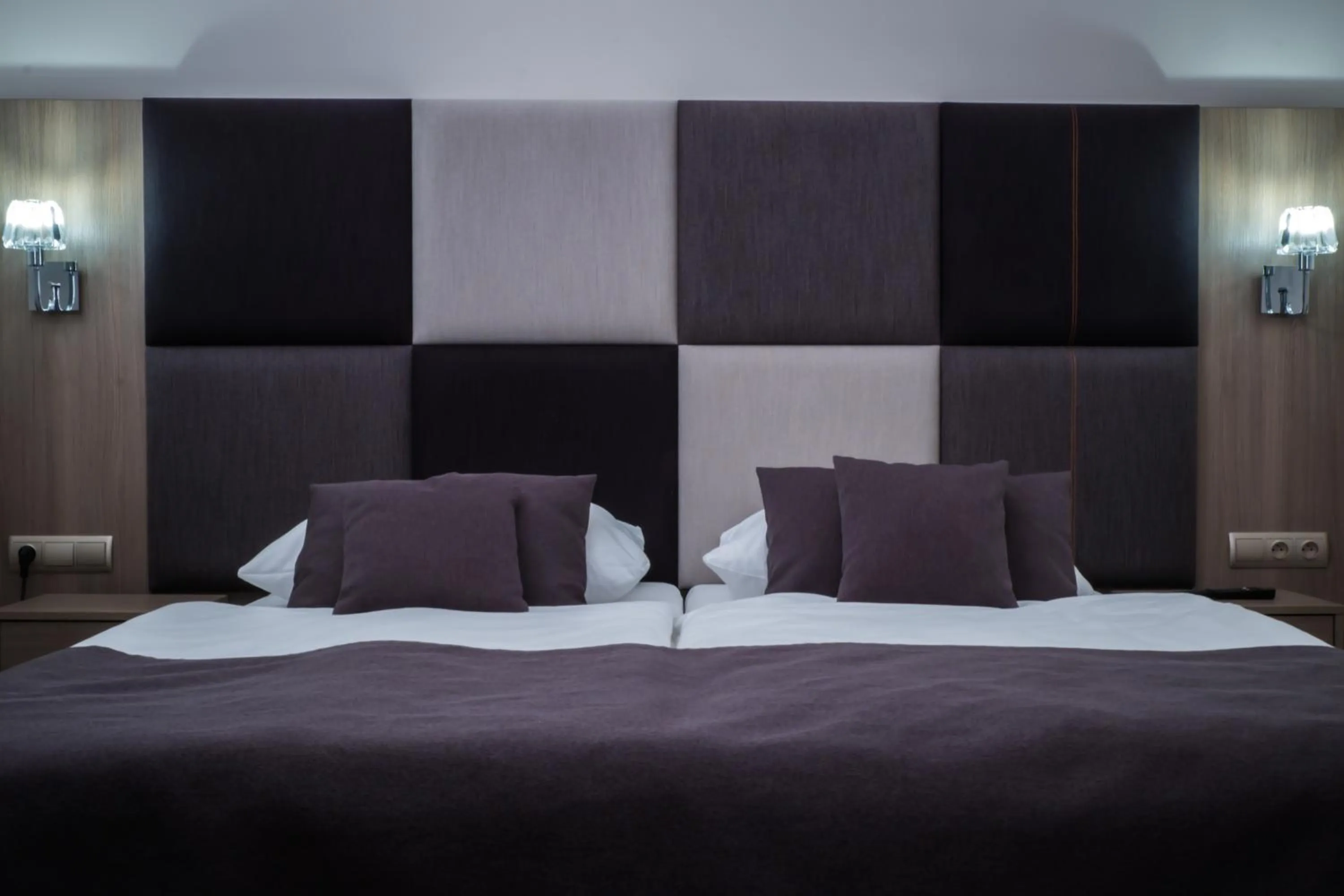 Bed in City Boutique Hotel