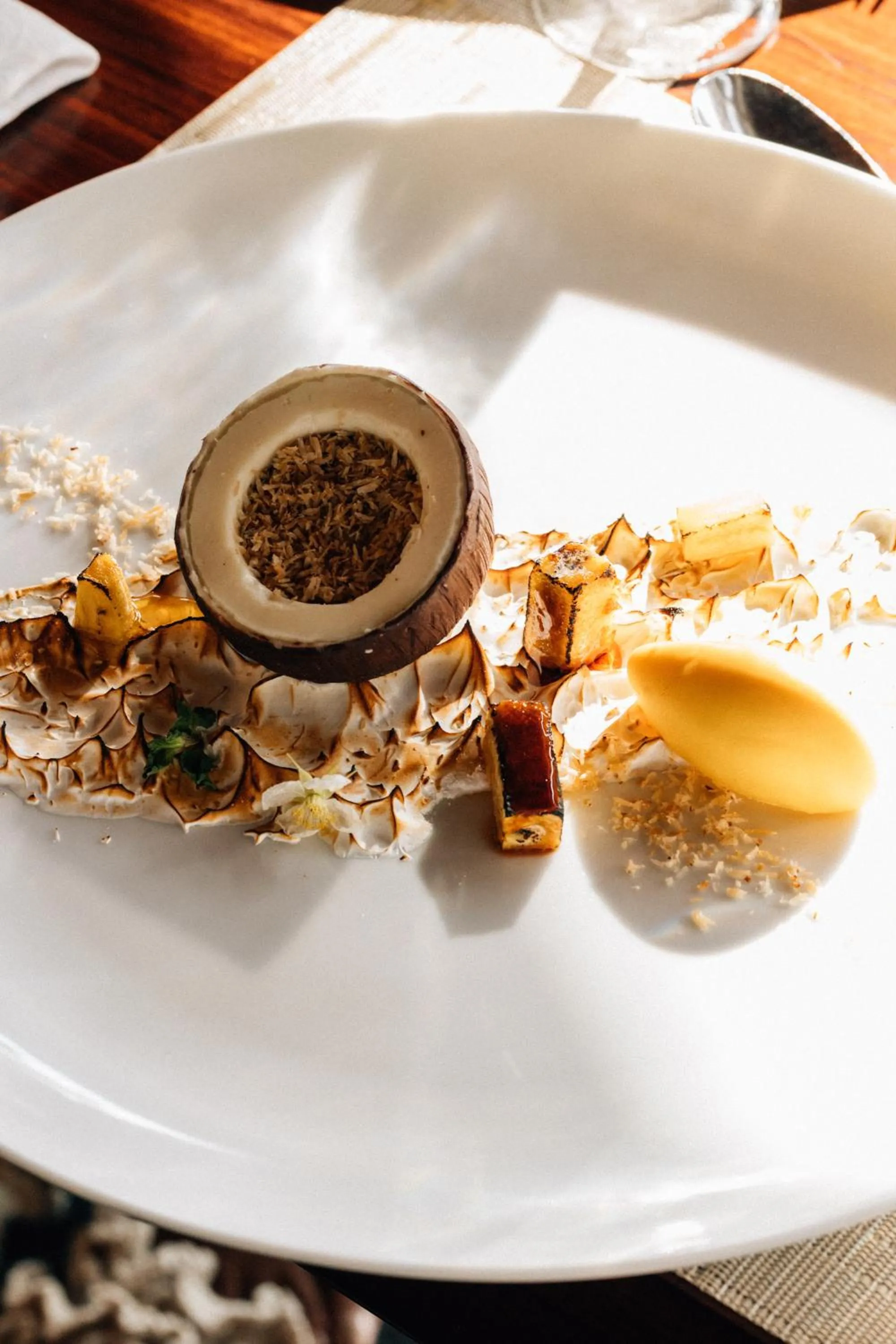 Food close-up in Cinnamon Hakuraa Huraa Maldives - All Inclusive Adults-Only Escape with One-way Free Speedboat