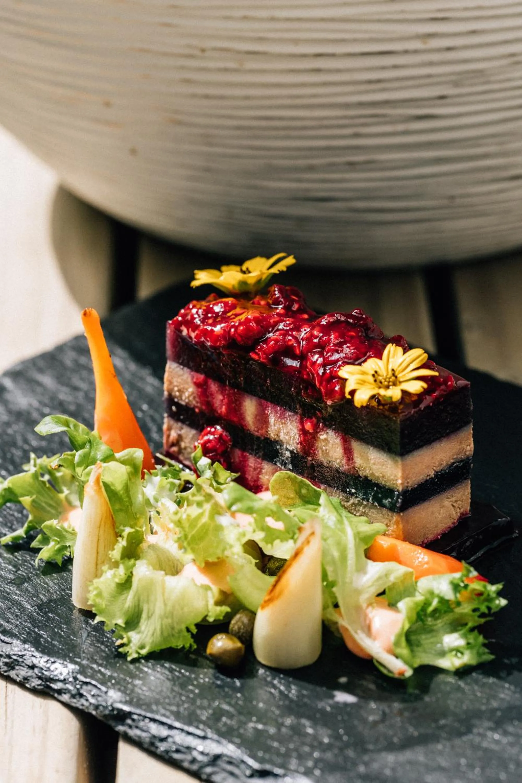 Food close-up in Cinnamon Hakuraa Huraa Maldives - All Inclusive Adults-Only Escape with One-way Free Speedboat