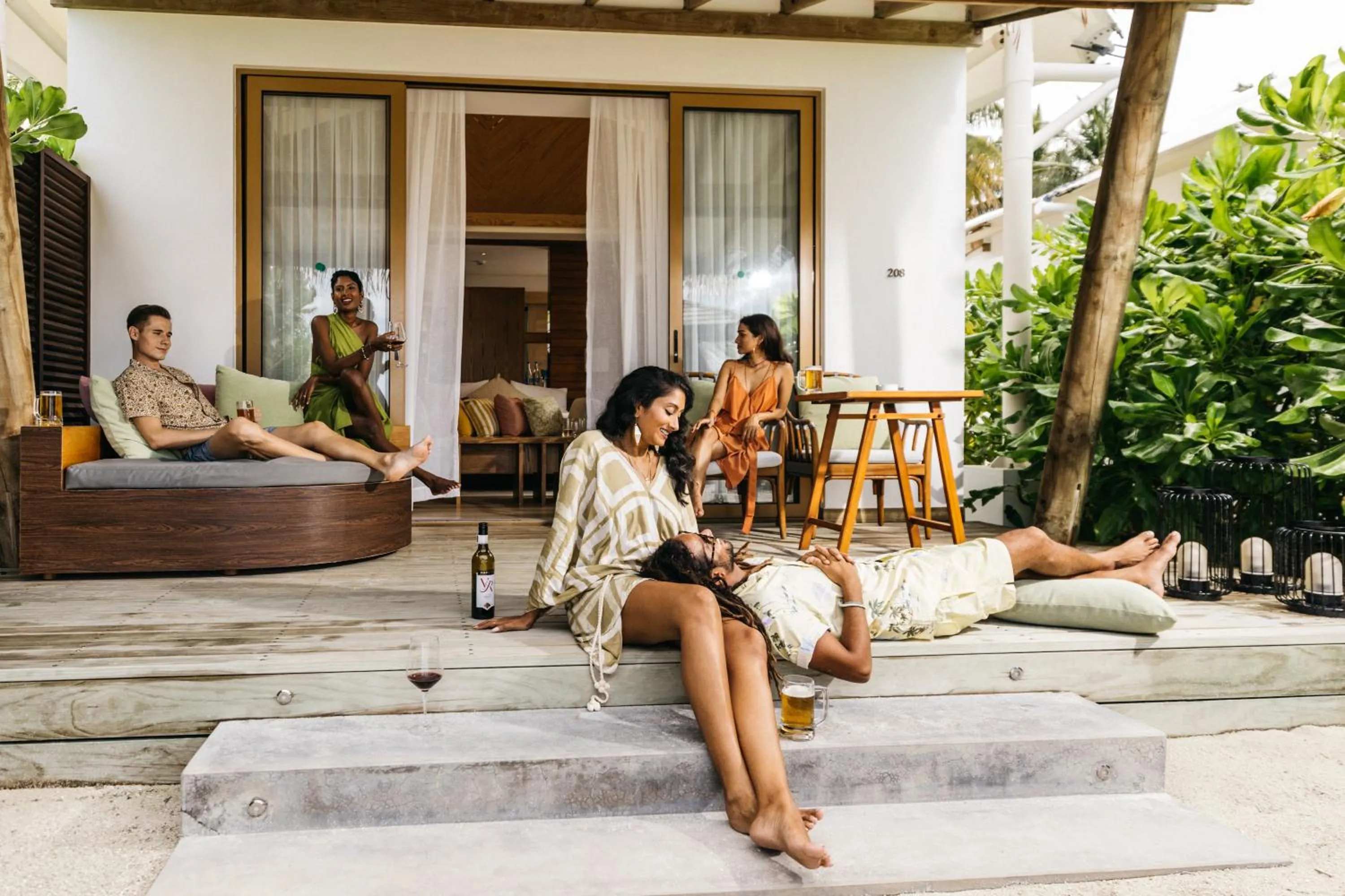 Bedroom in Cinnamon Hakuraa Huraa Maldives - All Inclusive Adults-Only Escape with One-way Free Speedboat
