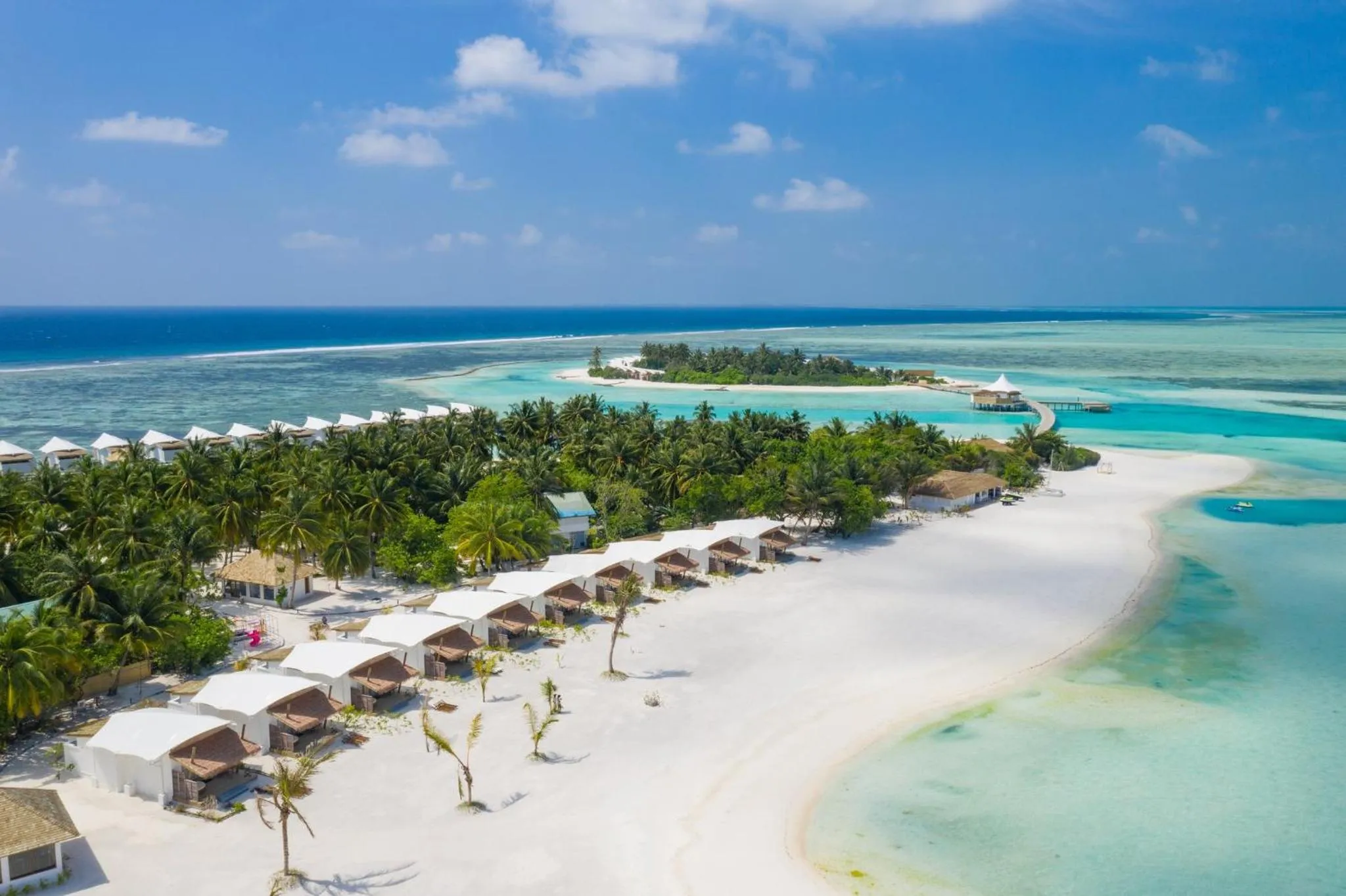 Bird's eye view in Cinnamon Hakuraa Huraa Maldives - All Inclusive Adults-Only Escape with One-way Free Speedboat