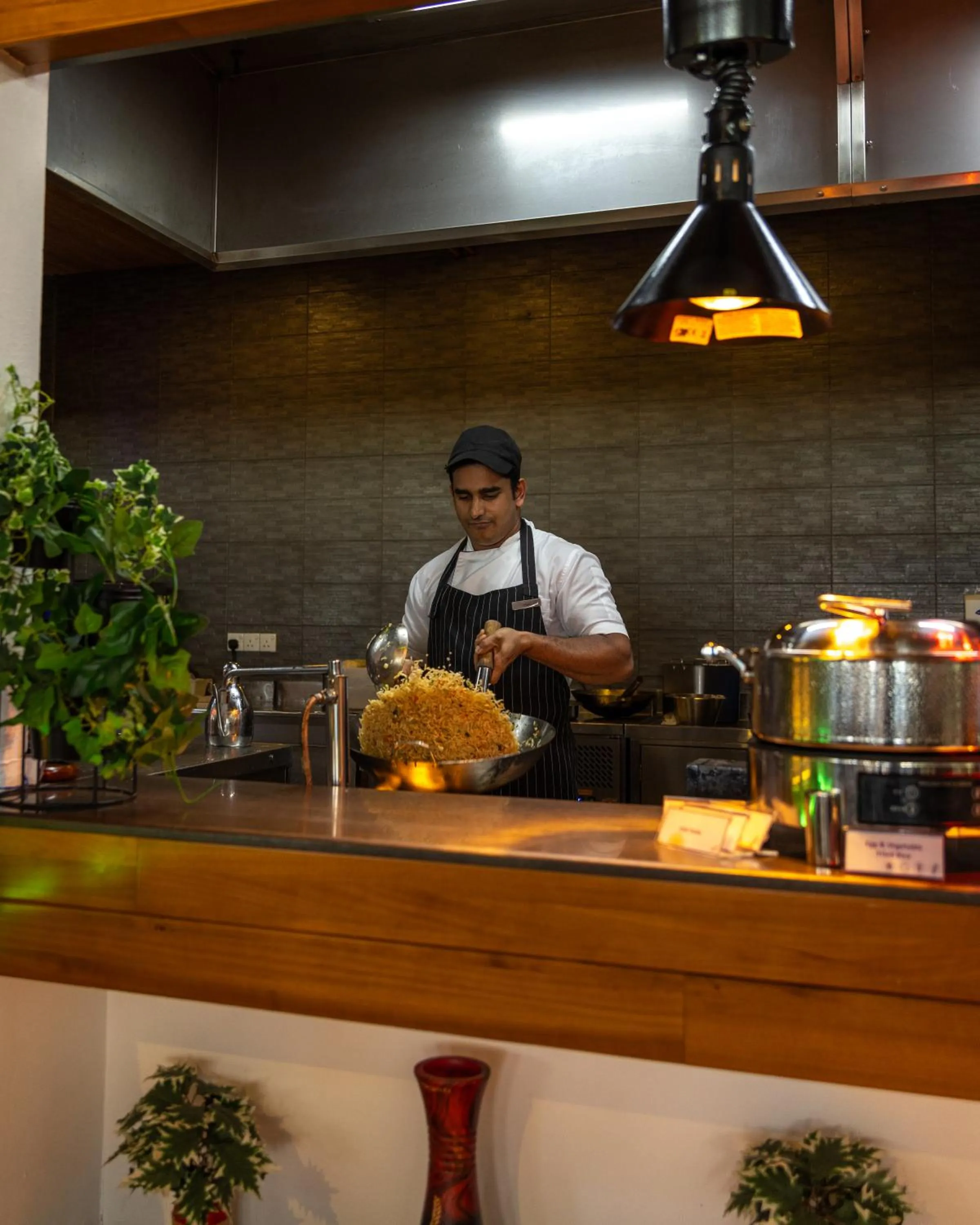 Kitchen or kitchenette in Cinnamon Hakuraa Huraa Maldives - All Inclusive Adults-Only Escape with One-way Free Speedboat