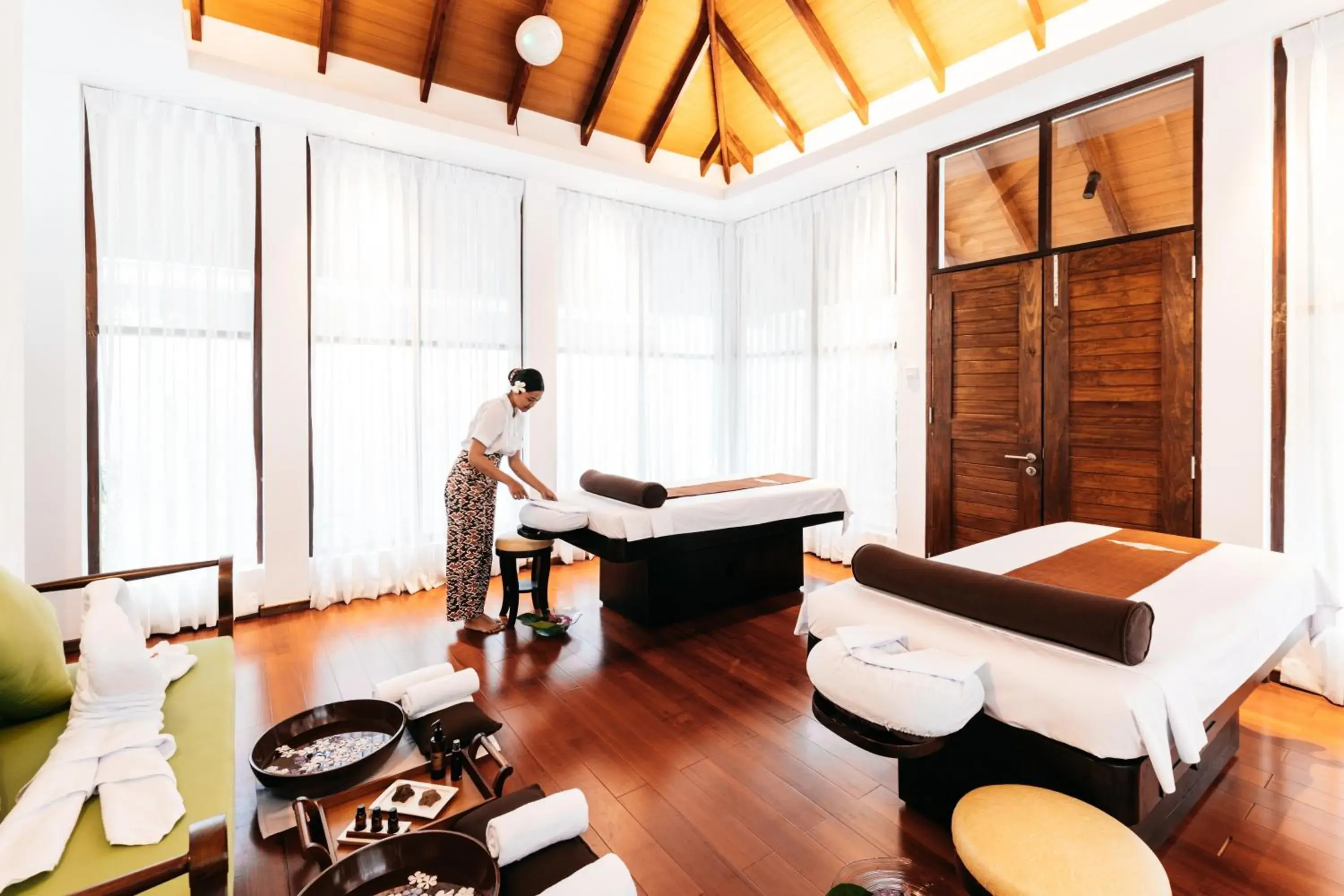 Spa and wellness centre/facilities in Cinnamon Hakuraa Huraa Maldives - All Inclusive Adults-Only Escape with One-way Free Speedboat Spa and wellness centre/facilities in Cinnamon Hakuraa Huraa Maldives - All Inclusive Adults-Only Escape with One-way Free Speedboat