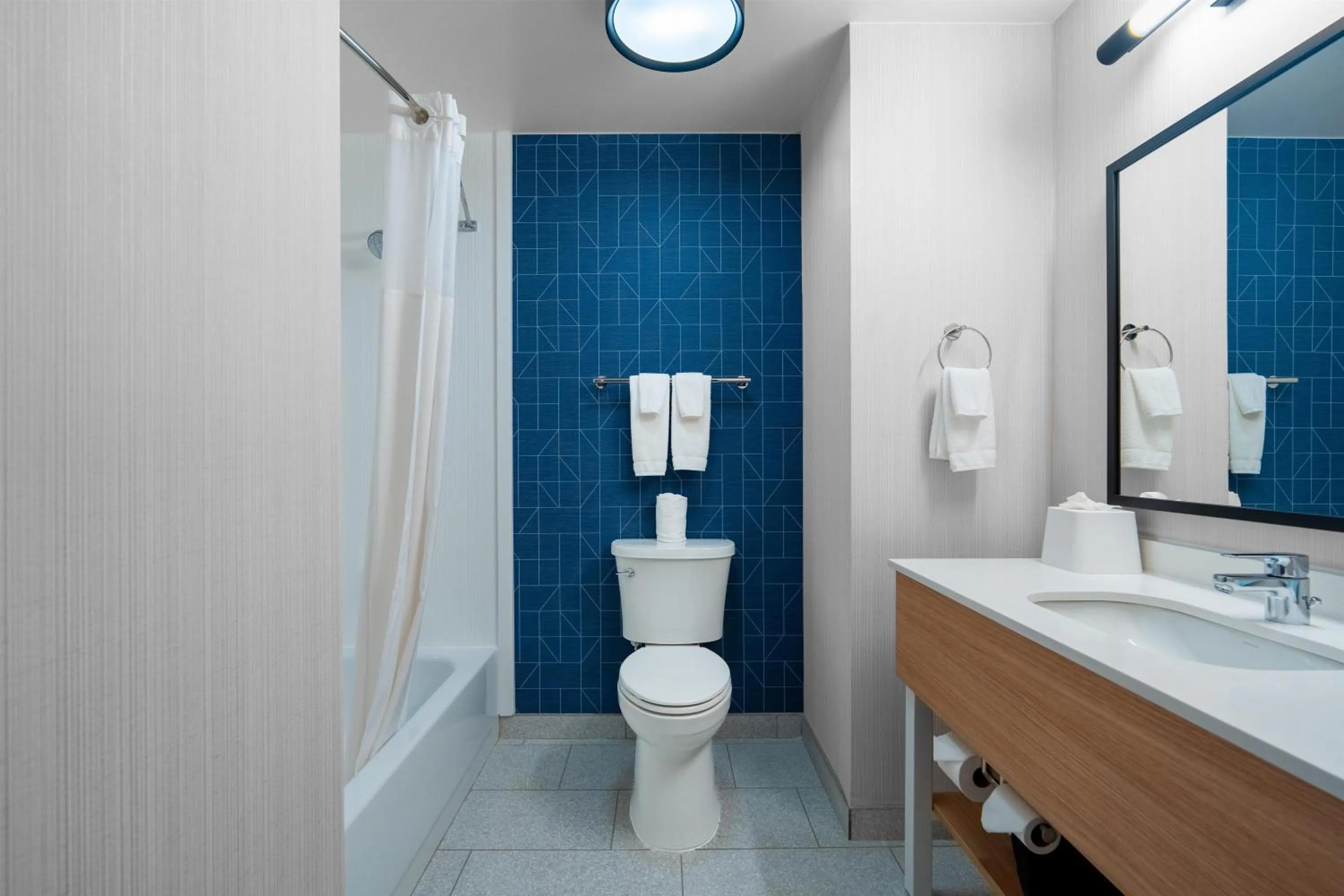 Bathroom in Spark by Hilton Atlanta Kennesaw Town Center