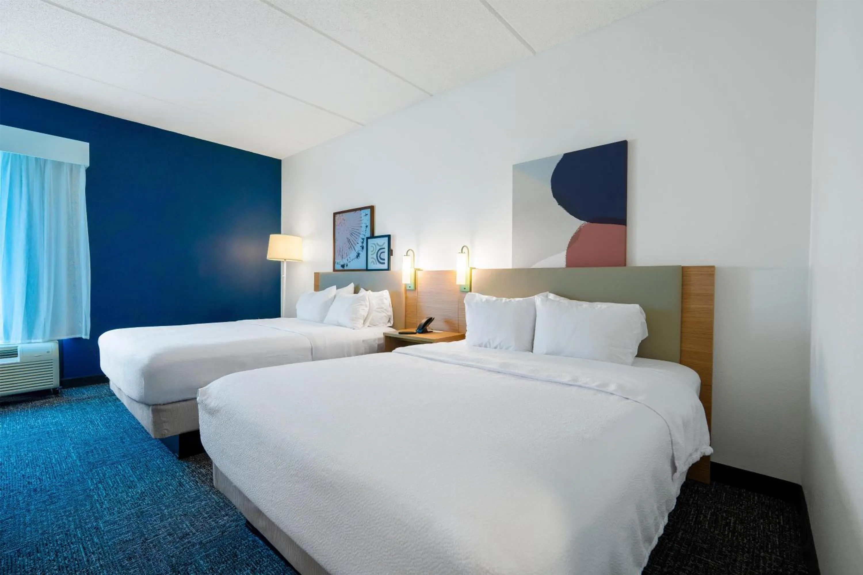 Bed in Spark by Hilton Atlanta Kennesaw Town Center