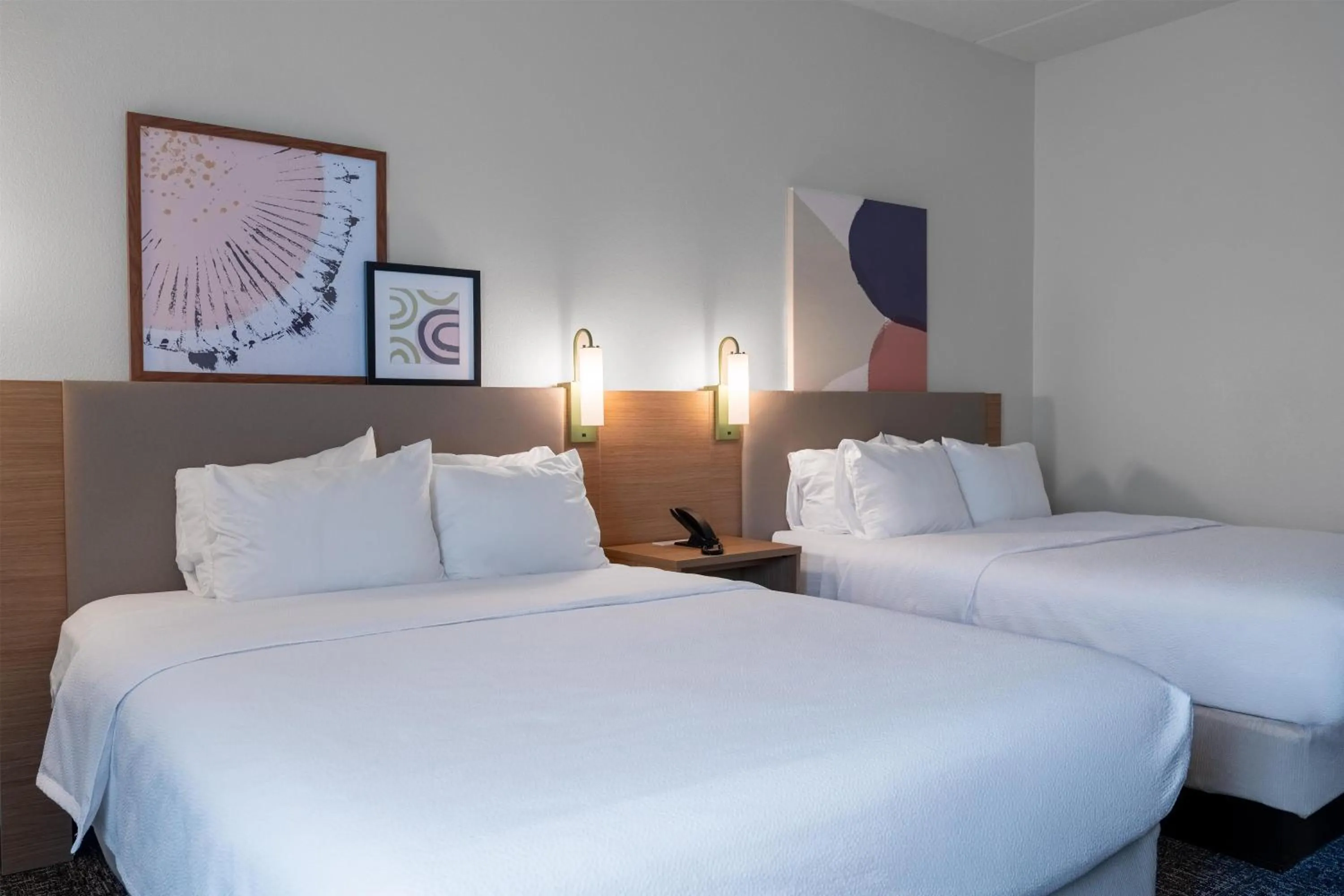 Bed in Spark by Hilton Atlanta Kennesaw Town Center