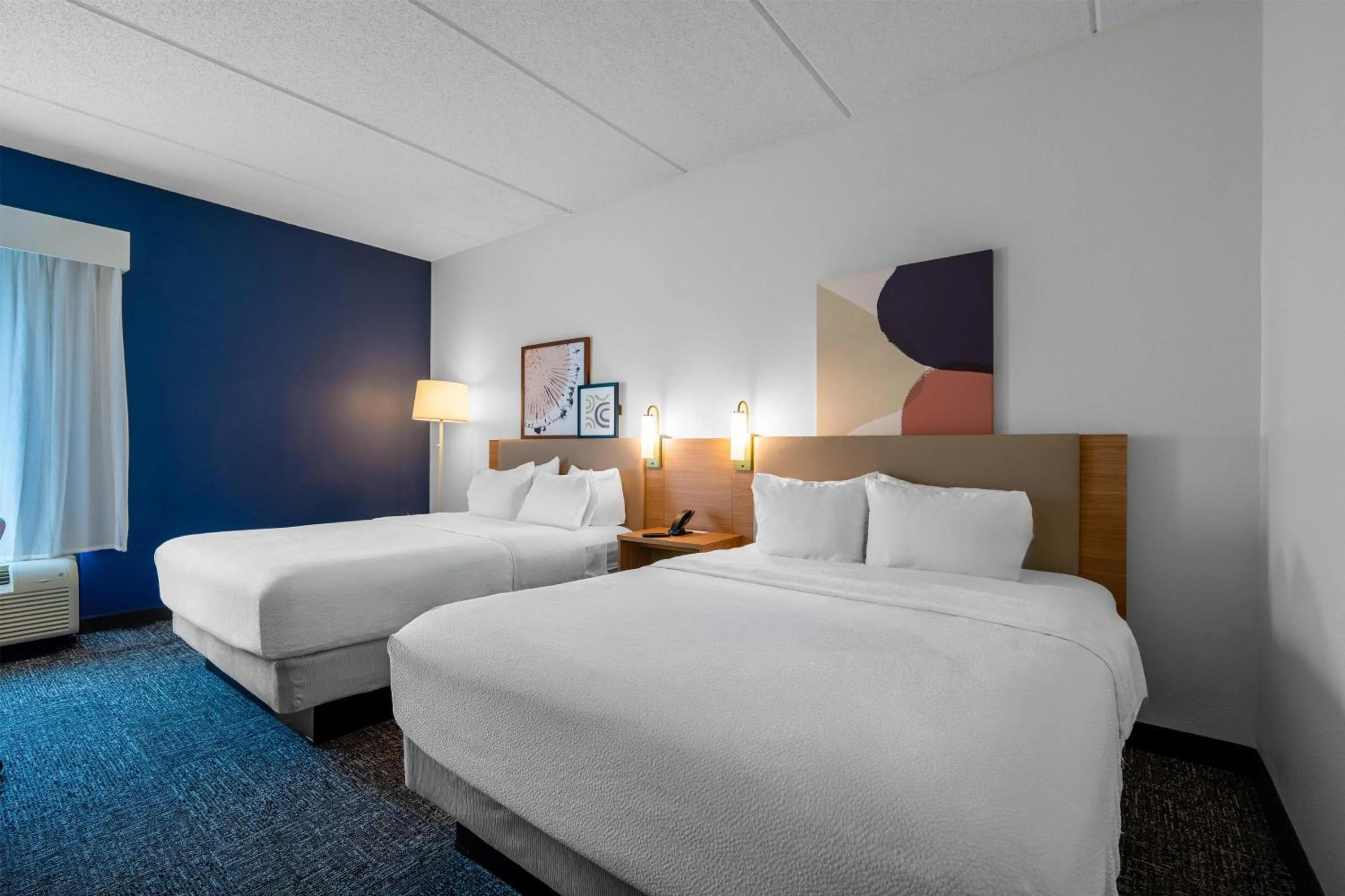 Bed in Spark by Hilton Atlanta Kennesaw Town Center