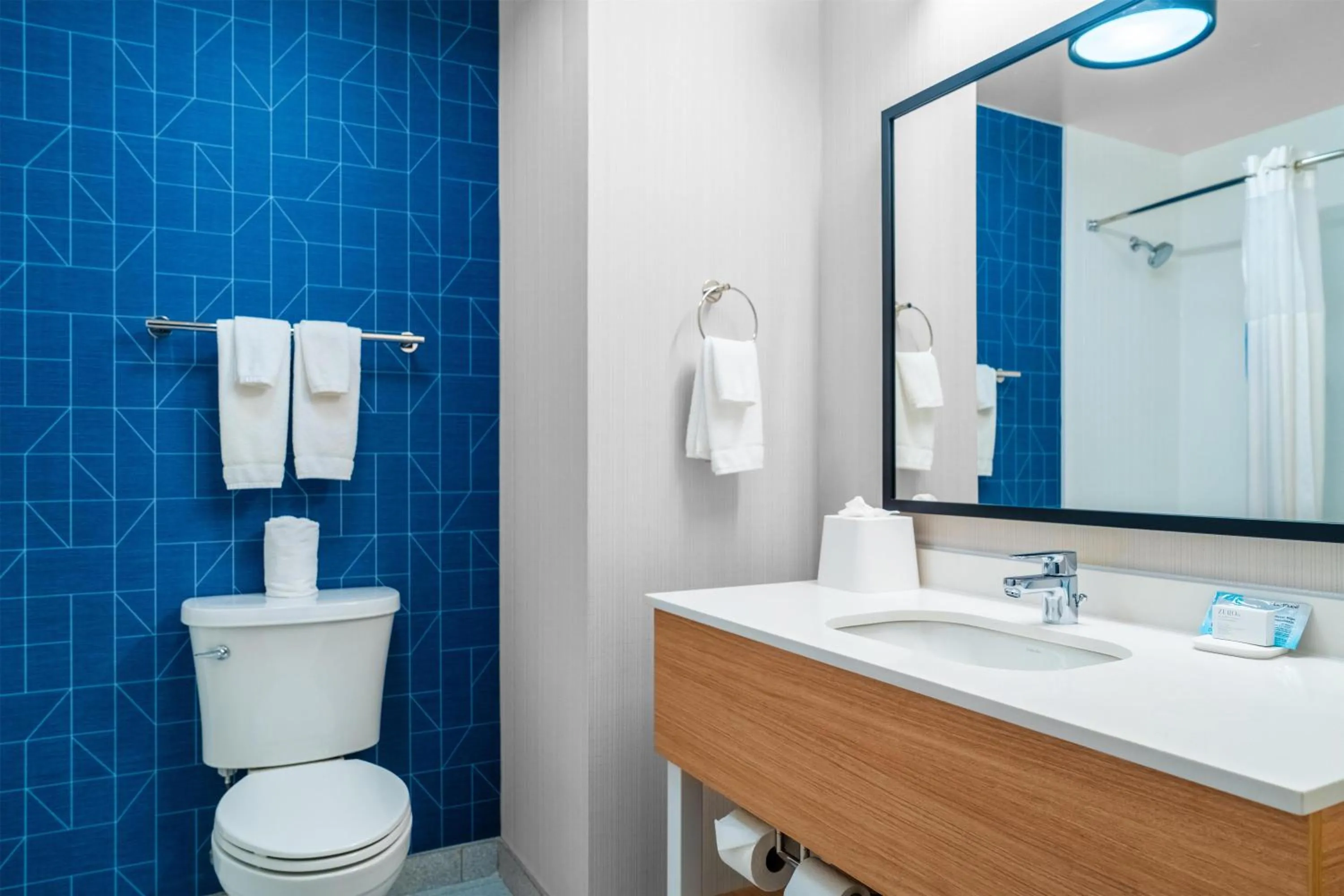 Bathroom in Spark by Hilton Atlanta Kennesaw Town Center