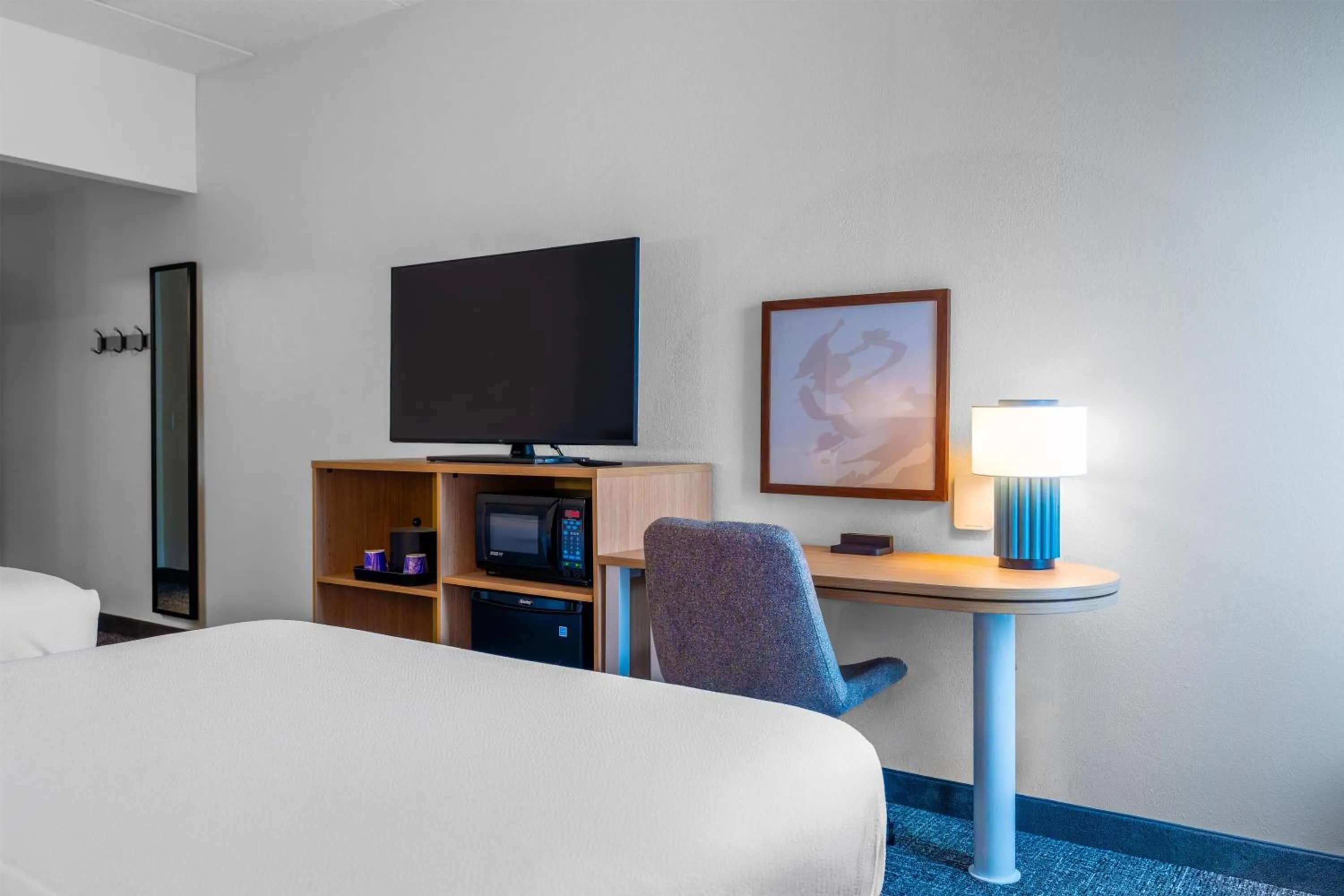 Bed in Spark by Hilton Atlanta Kennesaw Town Center