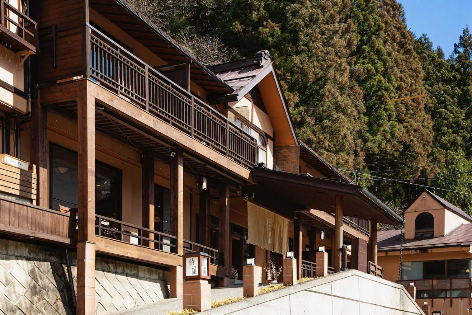 Property building in Shima Onsen Kashiwaya Ryokan
