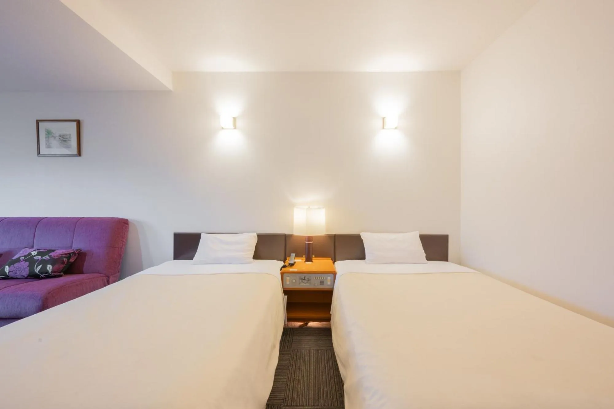 Bed in Hotel Hakodate Royal Seaside BBH Hotel Group