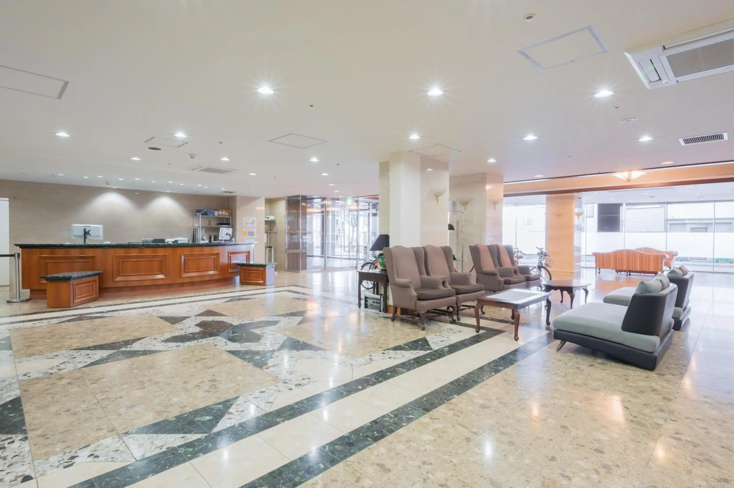 Lobby or reception in Hotel Hakodate Royal Seaside BBH Hotel Group Lobby or reception in Hotel Hakodate Royal Seaside BBH Hotel Group