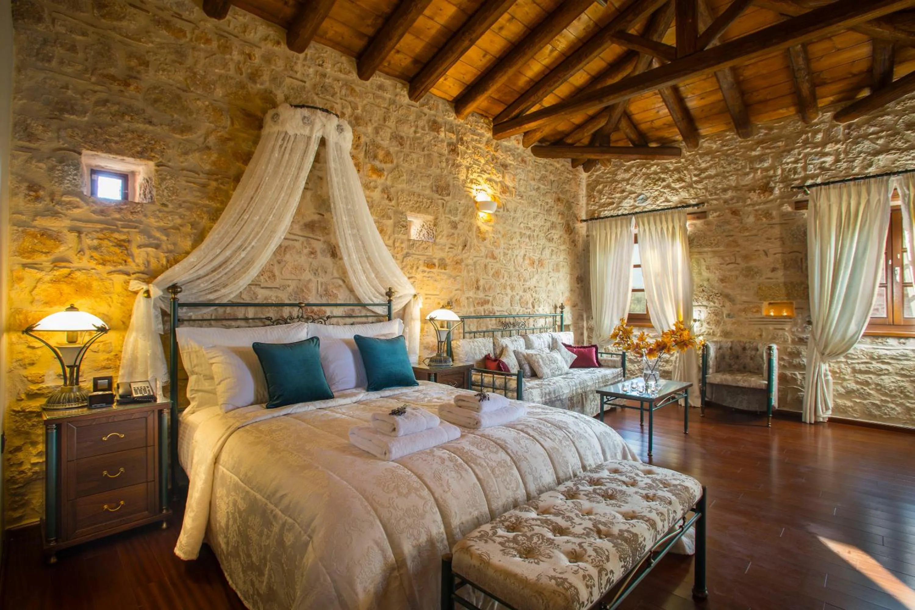 Photo of the whole room, Bed in Mystras Grand Palace Resort & Spa