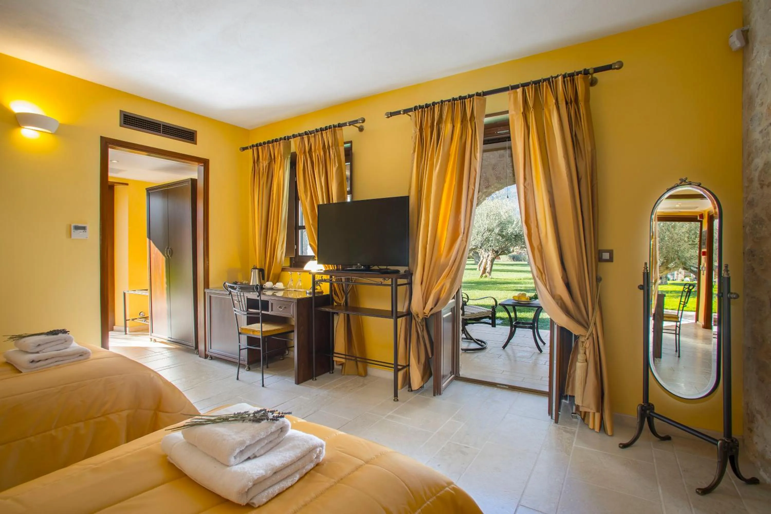 Photo of the whole room, Bed in Mystras Grand Palace Resort & Spa