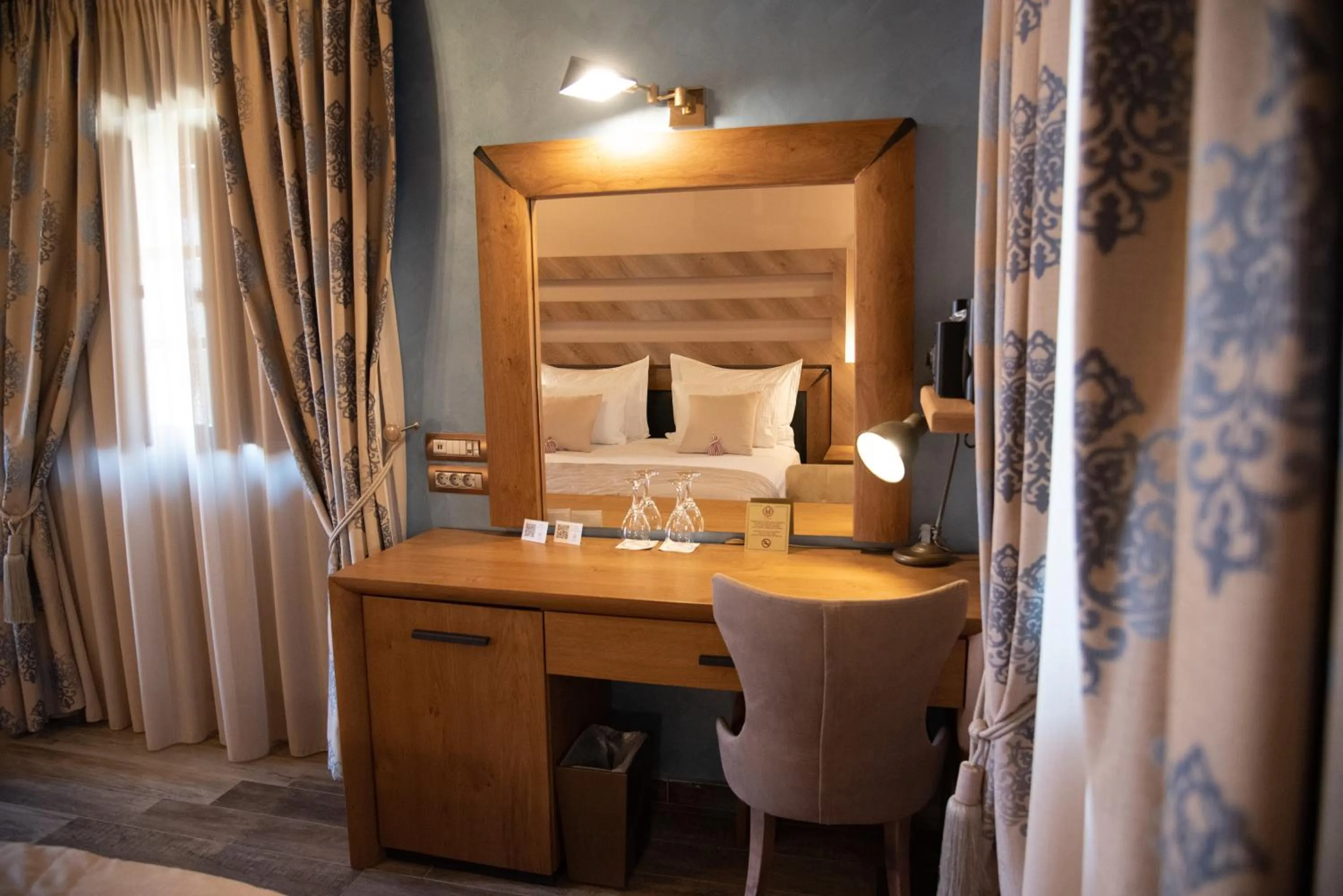 Bedroom, Bed in Mystras Grand Palace Resort & Spa