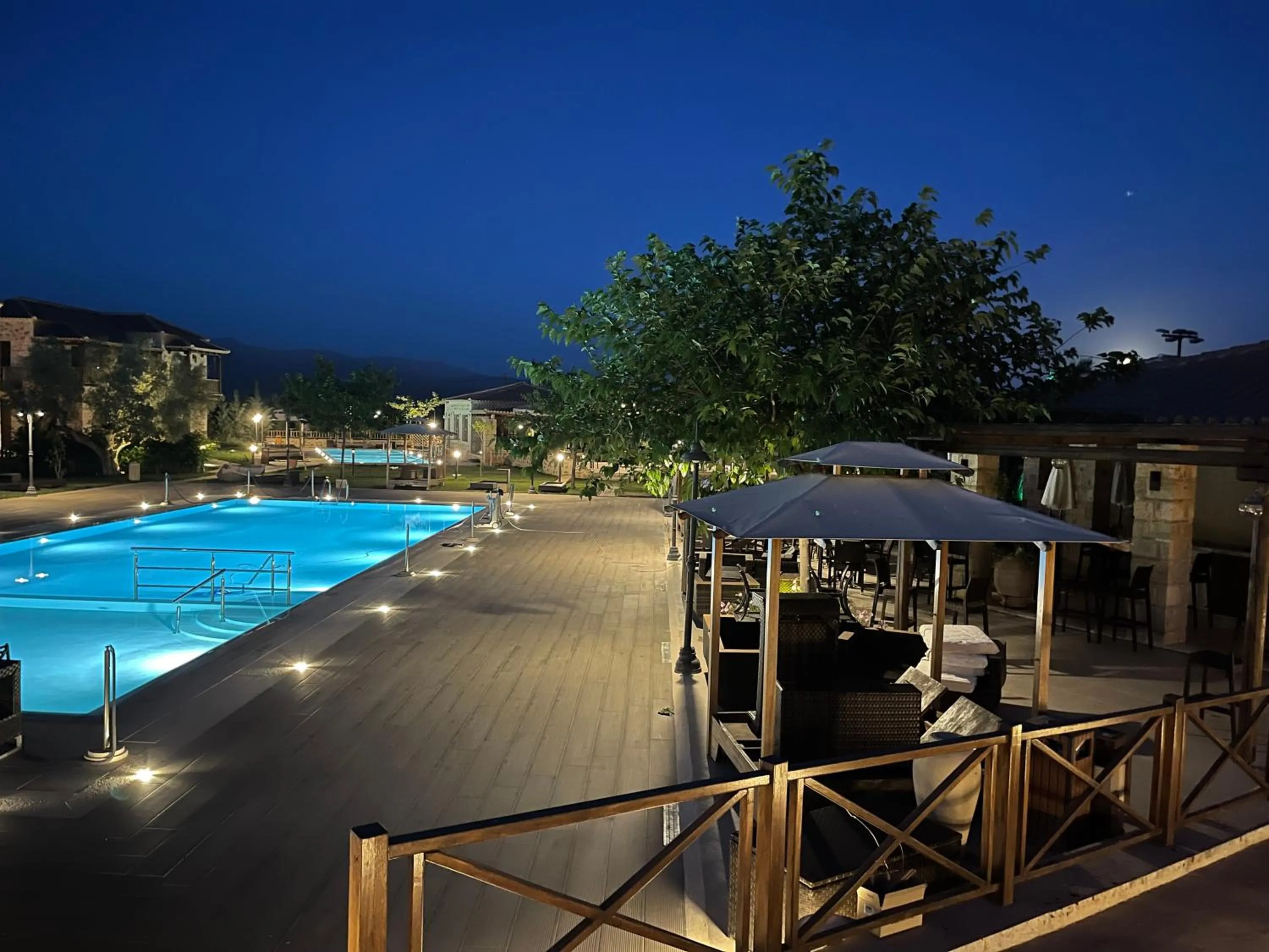 Pool view in Mystras Grand Palace Resort & Spa