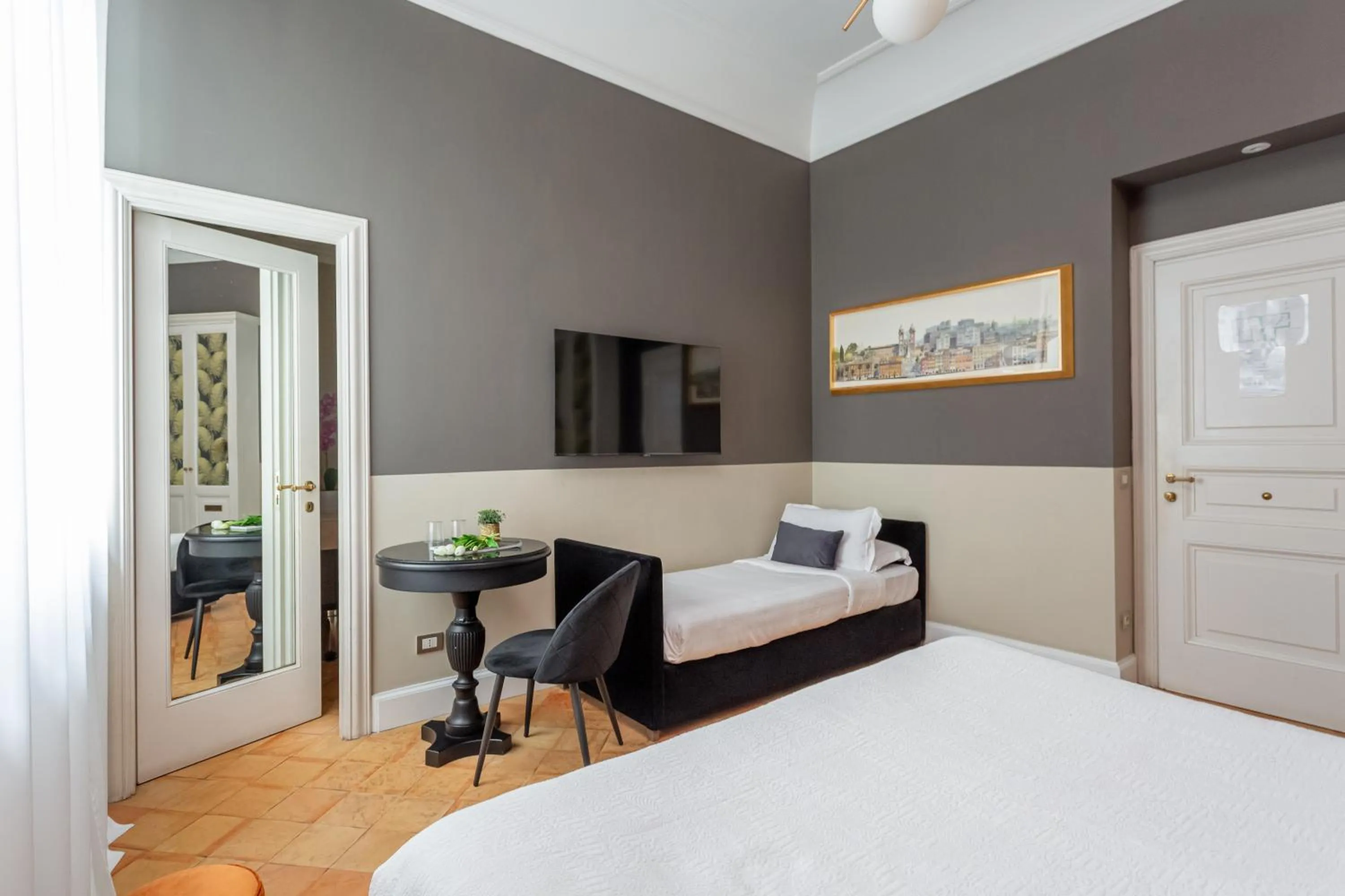 Photo of the whole room, Bed in Hotel Parrasio