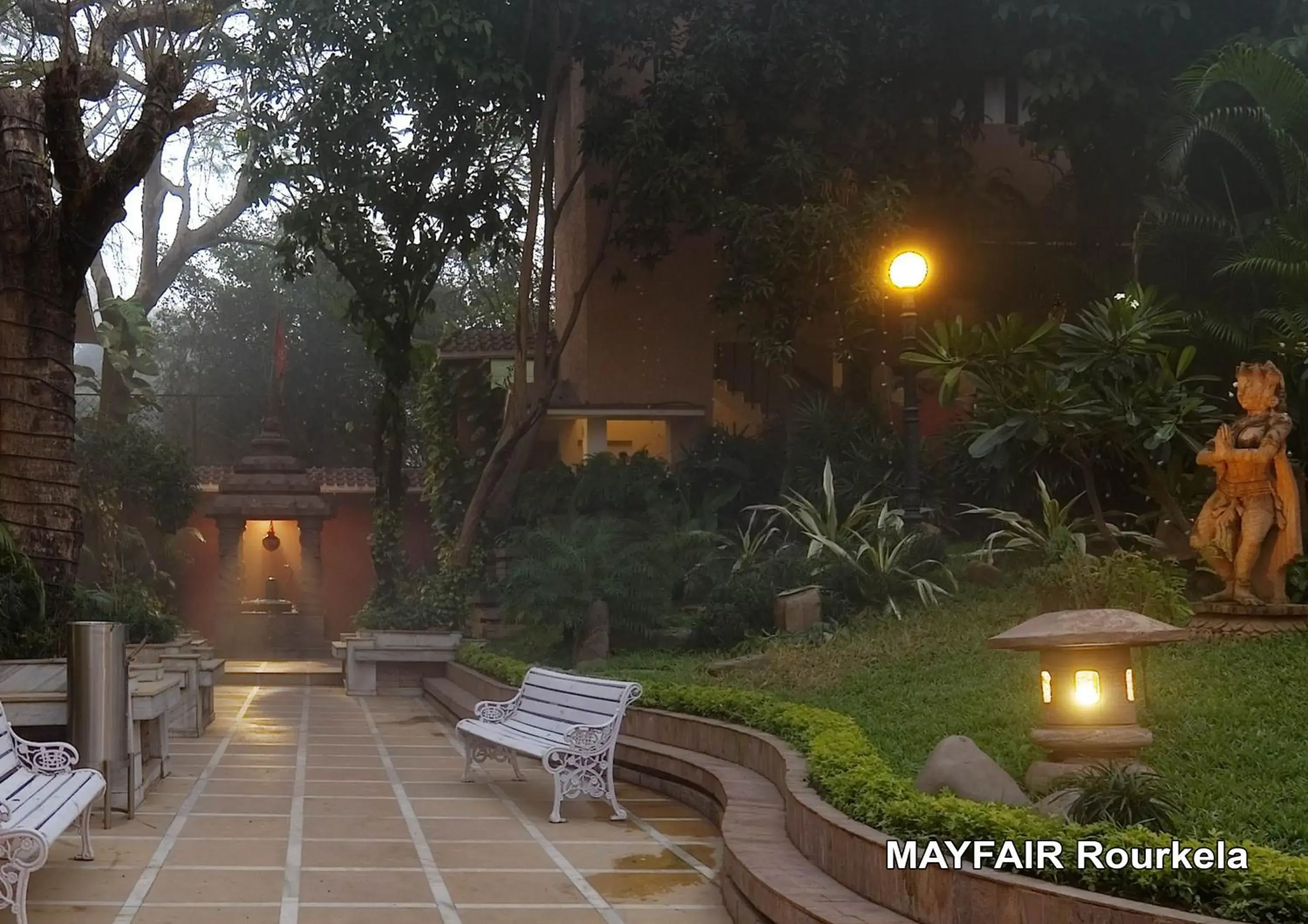 Garden view in Mayfair Rourkela Garden view in Mayfair Rourkela