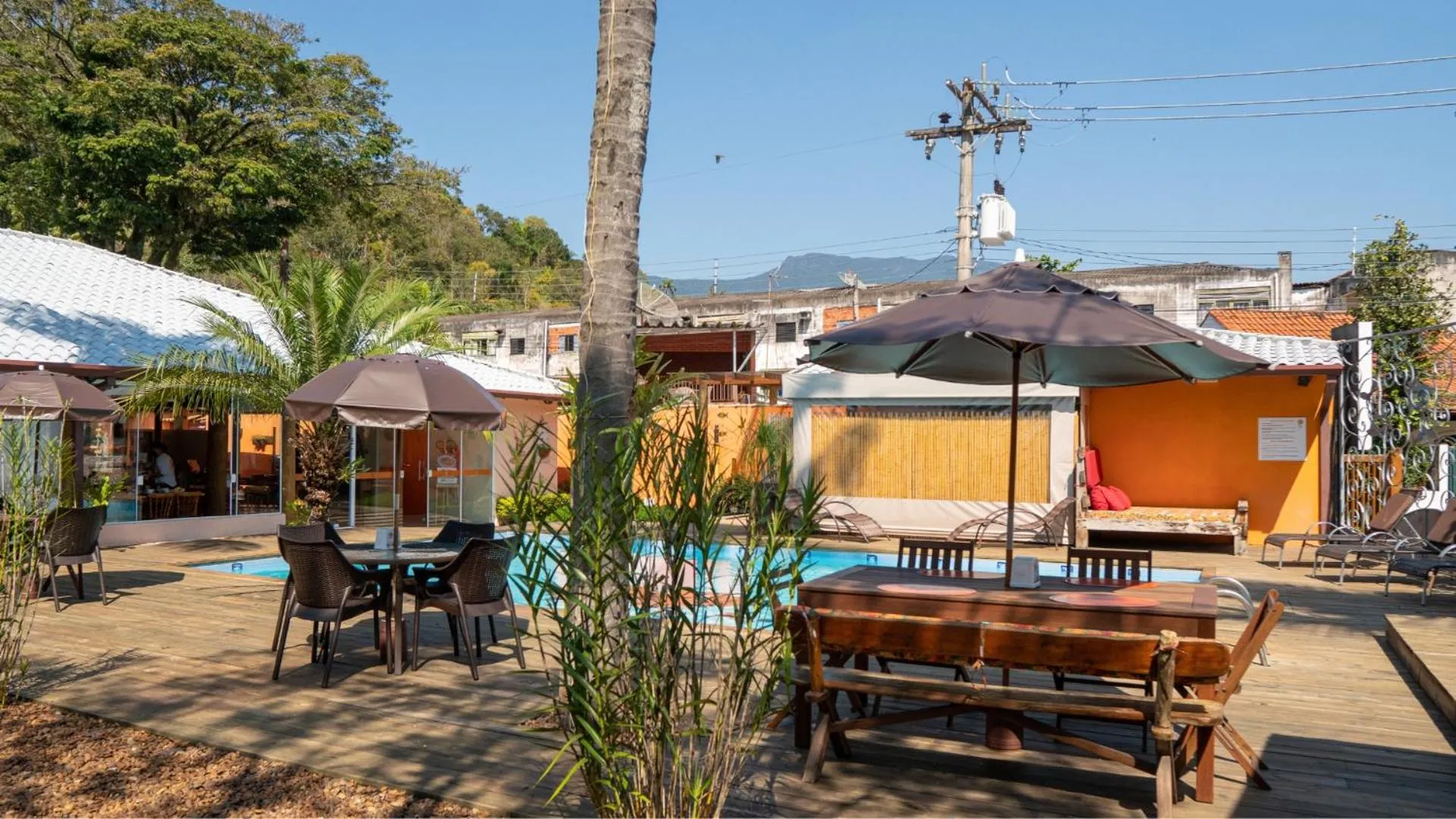 Swimming pool in Recanto das Carpas