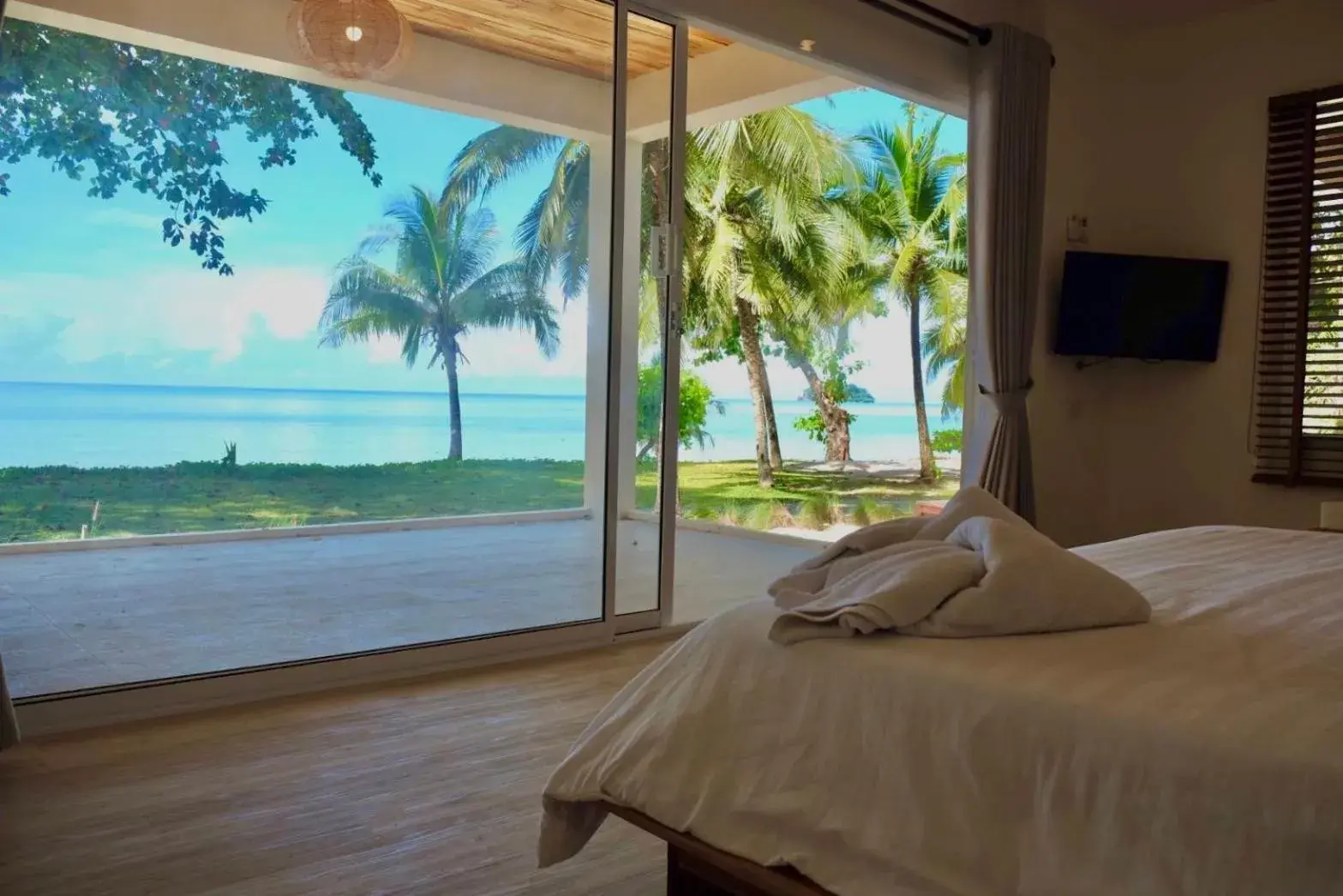 Natural landscape, Bed in Siam Beach Resort Natural landscape, Bed in Siam Beach Resort