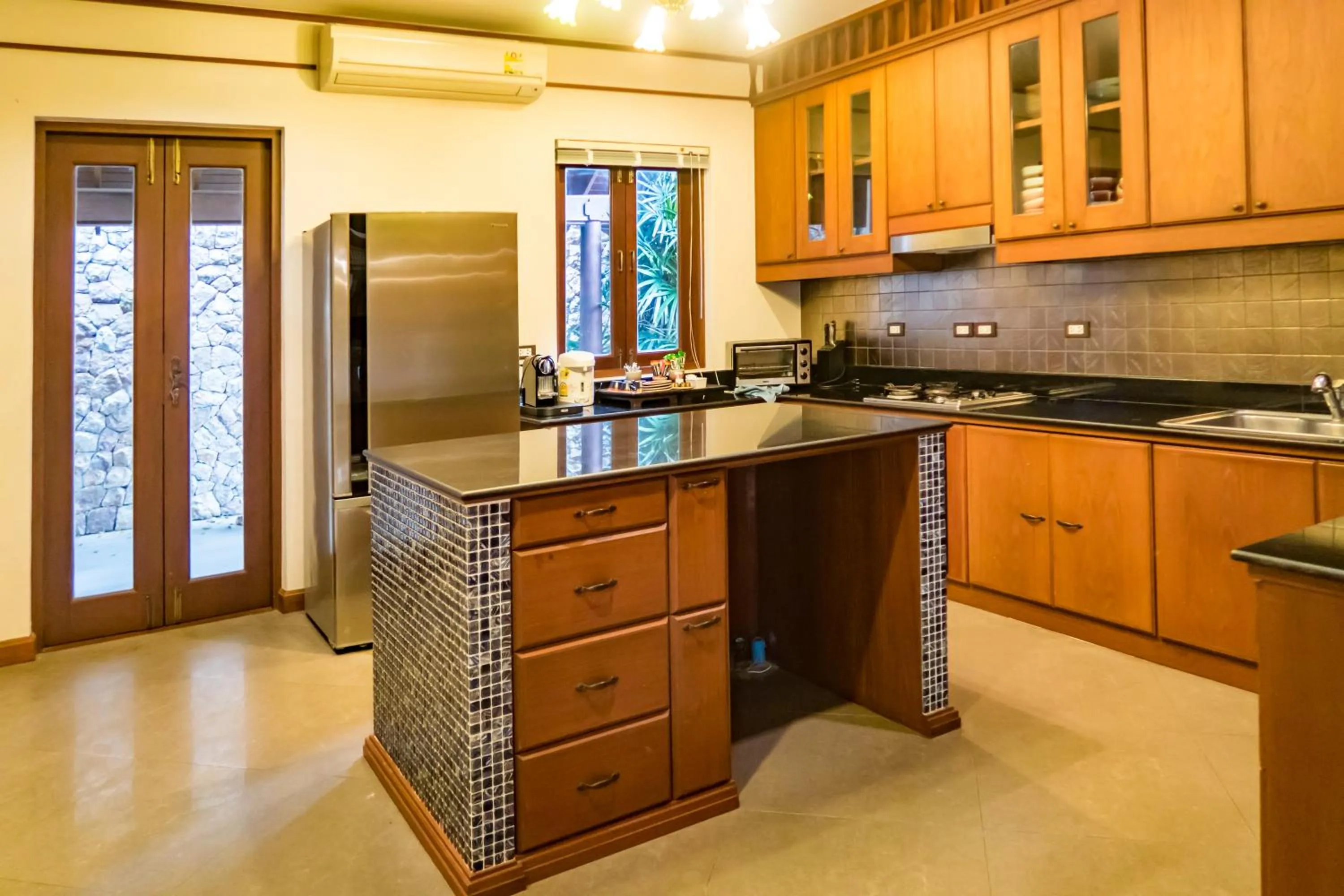 Kitchen or kitchenette in Pawanthorn Samui - SHA Plus