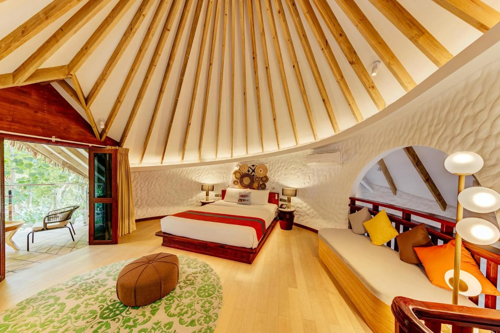 Bedroom, Bed in Cinnamon Dhonveli Maldives - Free One-Way Speedboat and 02 Kids Under 12 Stay & Dine Free