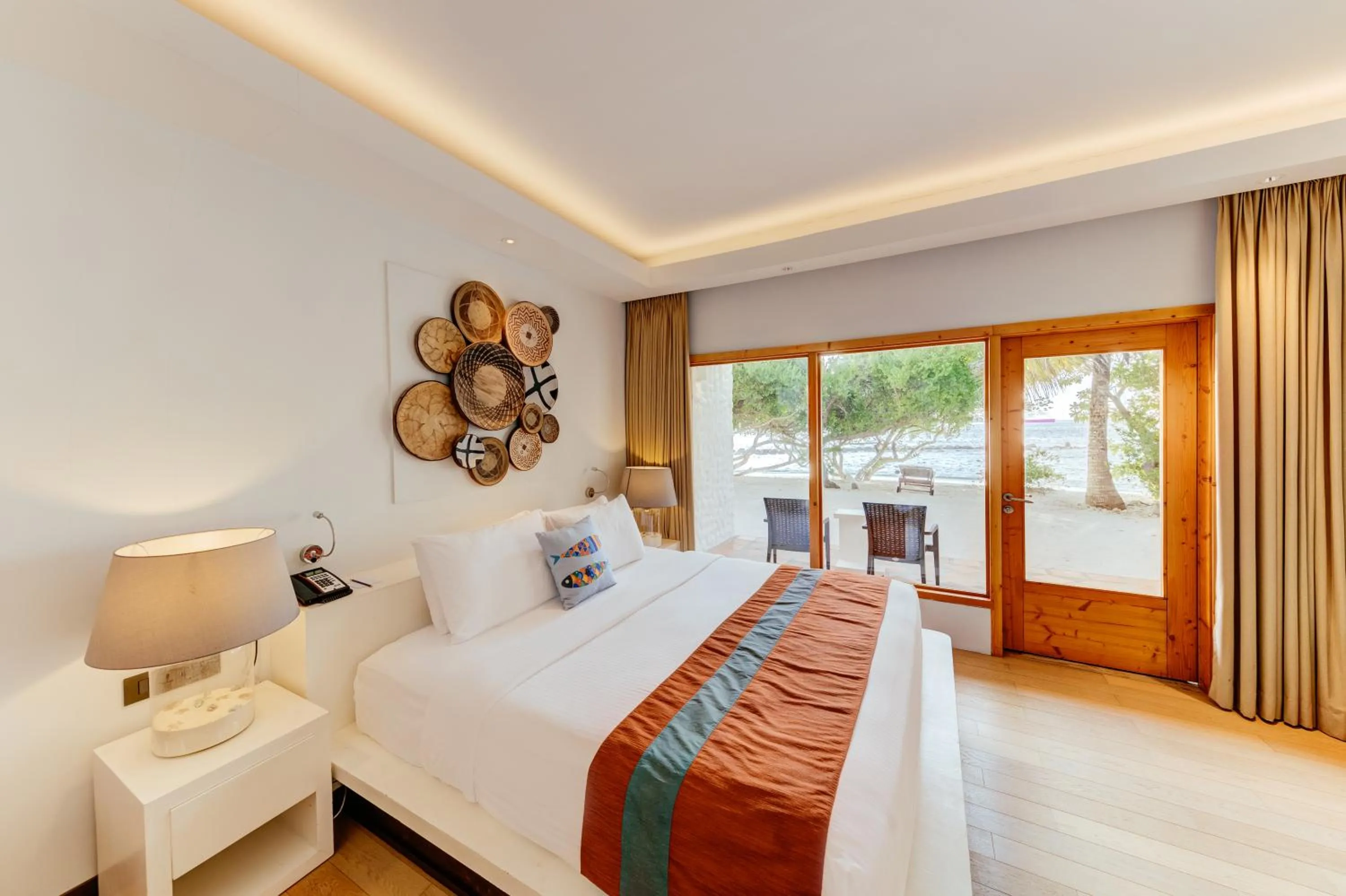 Photo of the whole room, Bed in Cinnamon Dhonveli Maldives - Free One-Way Speedboat and 02 Kids Under 12 Stay & Dine Free