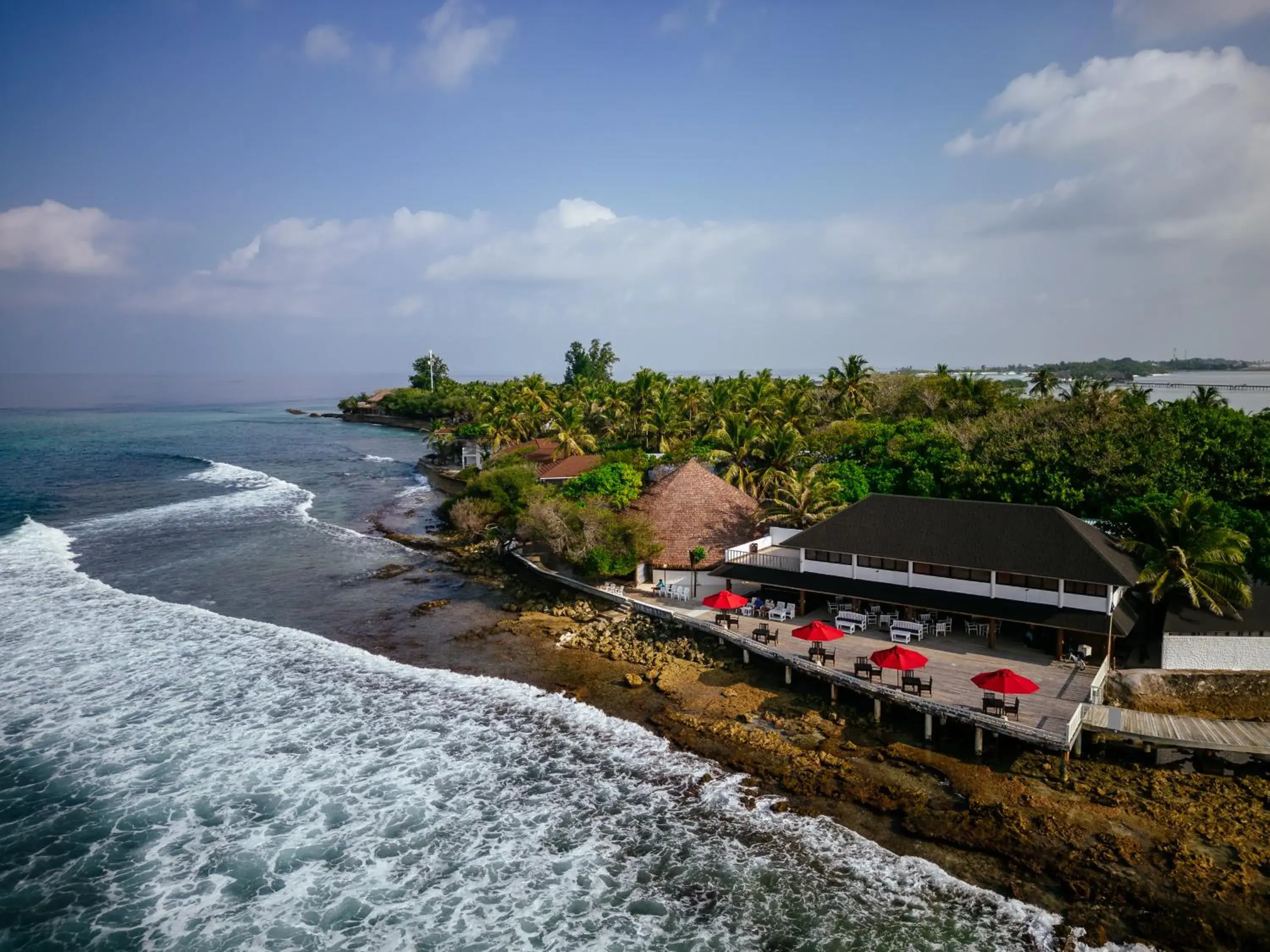 Bird's eye view in Cinnamon Dhonveli Maldives Bird's eye view in Cinnamon Dhonveli Maldives