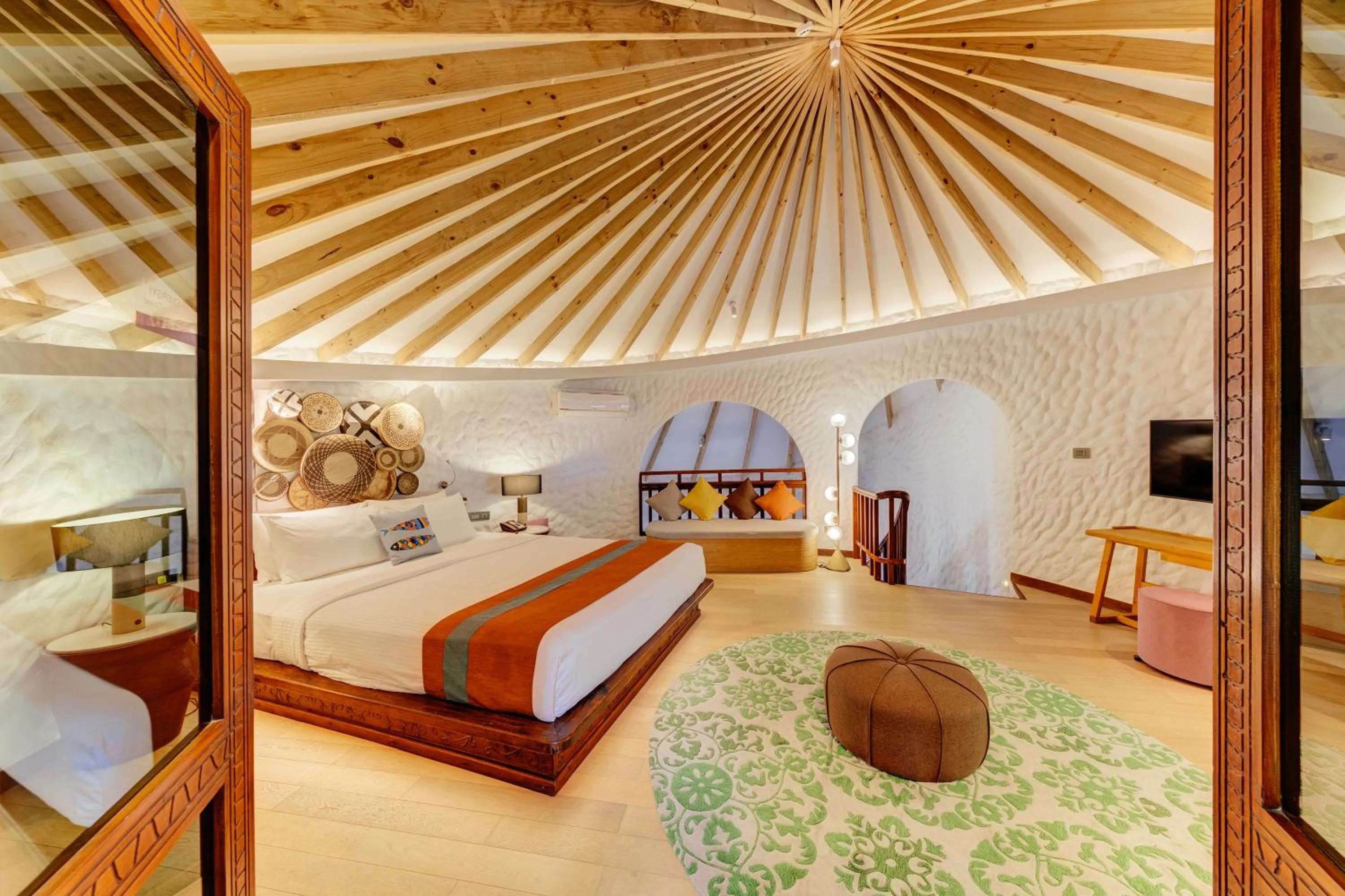 Photo of the whole room, Bed in Cinnamon Dhonveli Maldives - Free One-Way Speedboat and 02 Kids Under 12 Stay & Dine Free